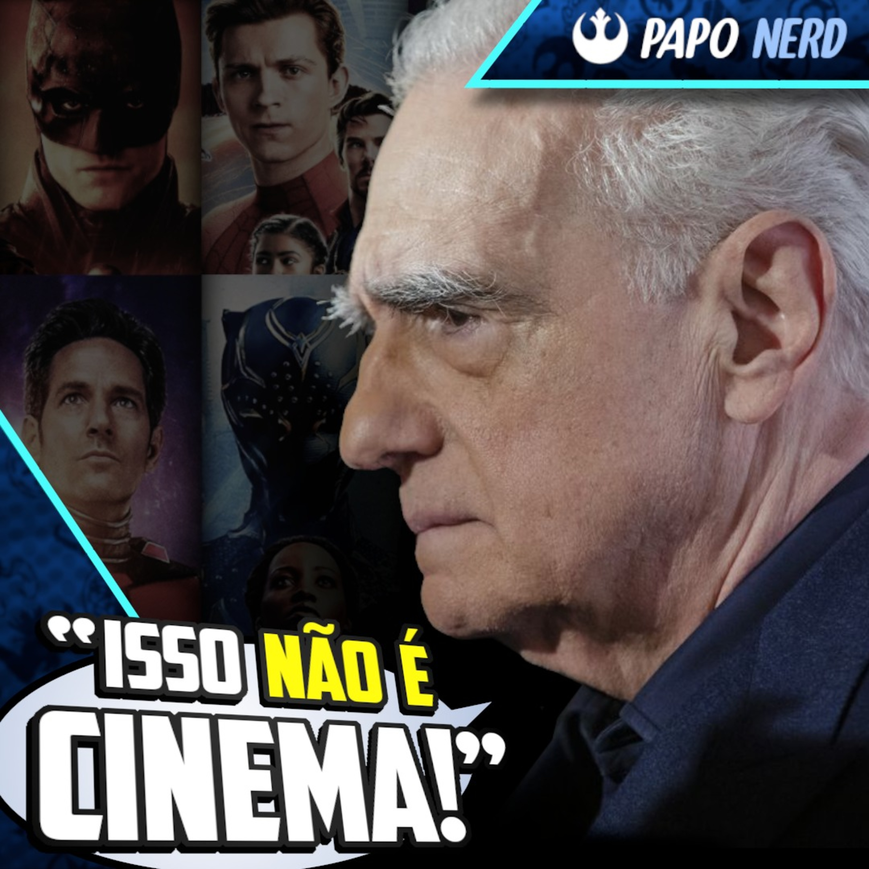 Papo Nerd #84 - Ciúmes dos filmes de heróis? As opiniões controversas dos diretores de cinema! episode artwork