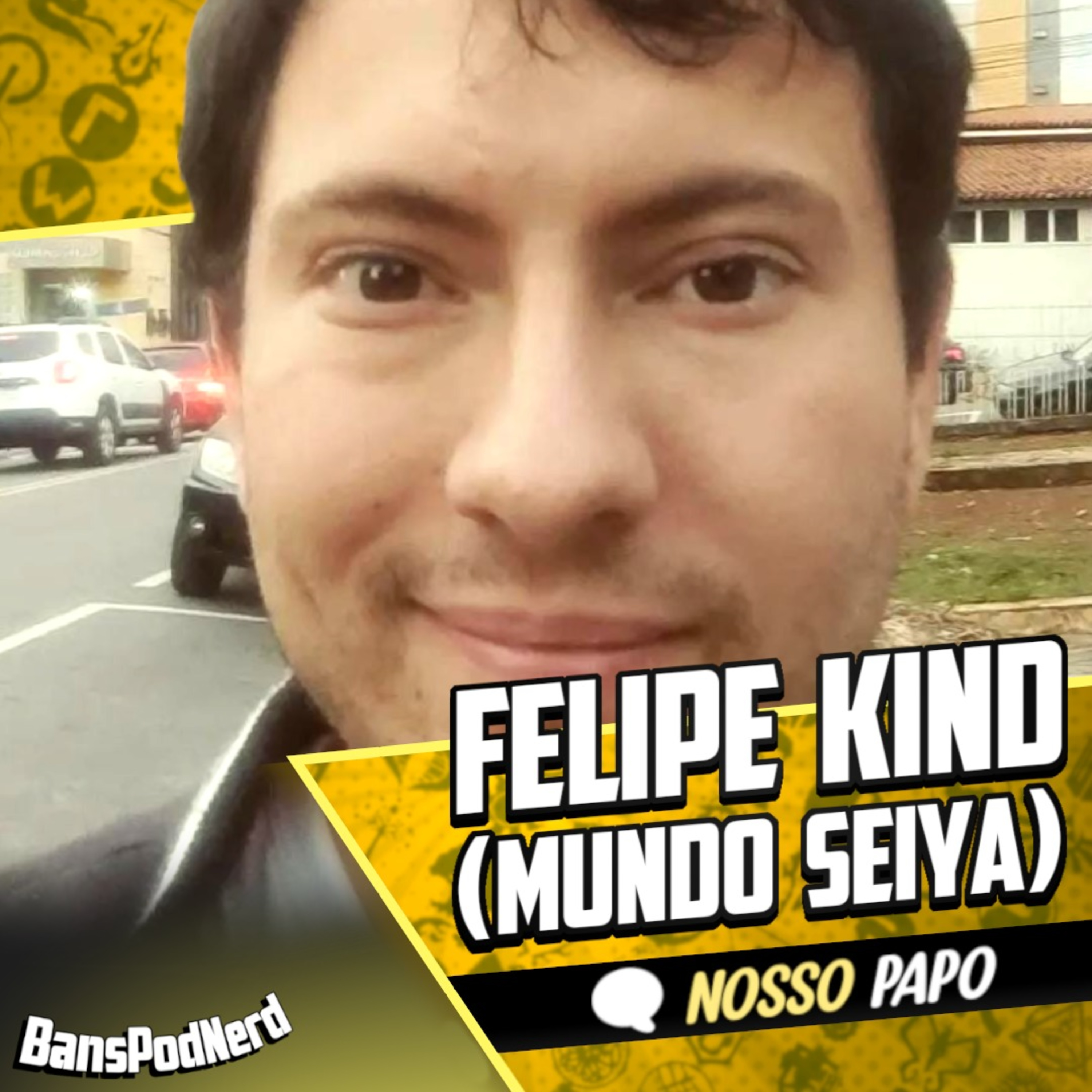 Nosso Papo #19 - Entrevista com Felipe Kind do canal Mundo Seiya episode artwork