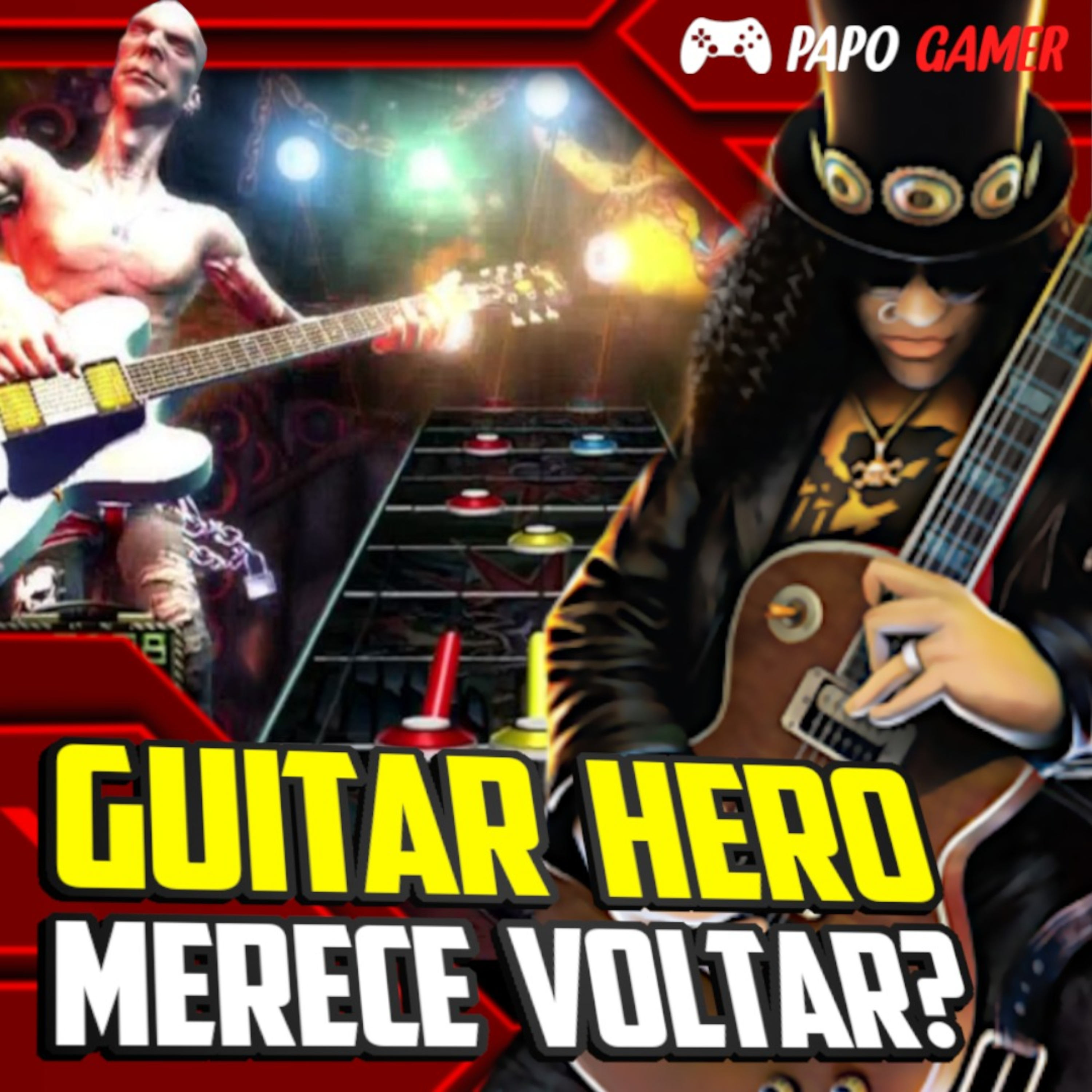 Papo Gamer #45 - SERÁ? Um possível retorno para Guitar Hero! episode artwork