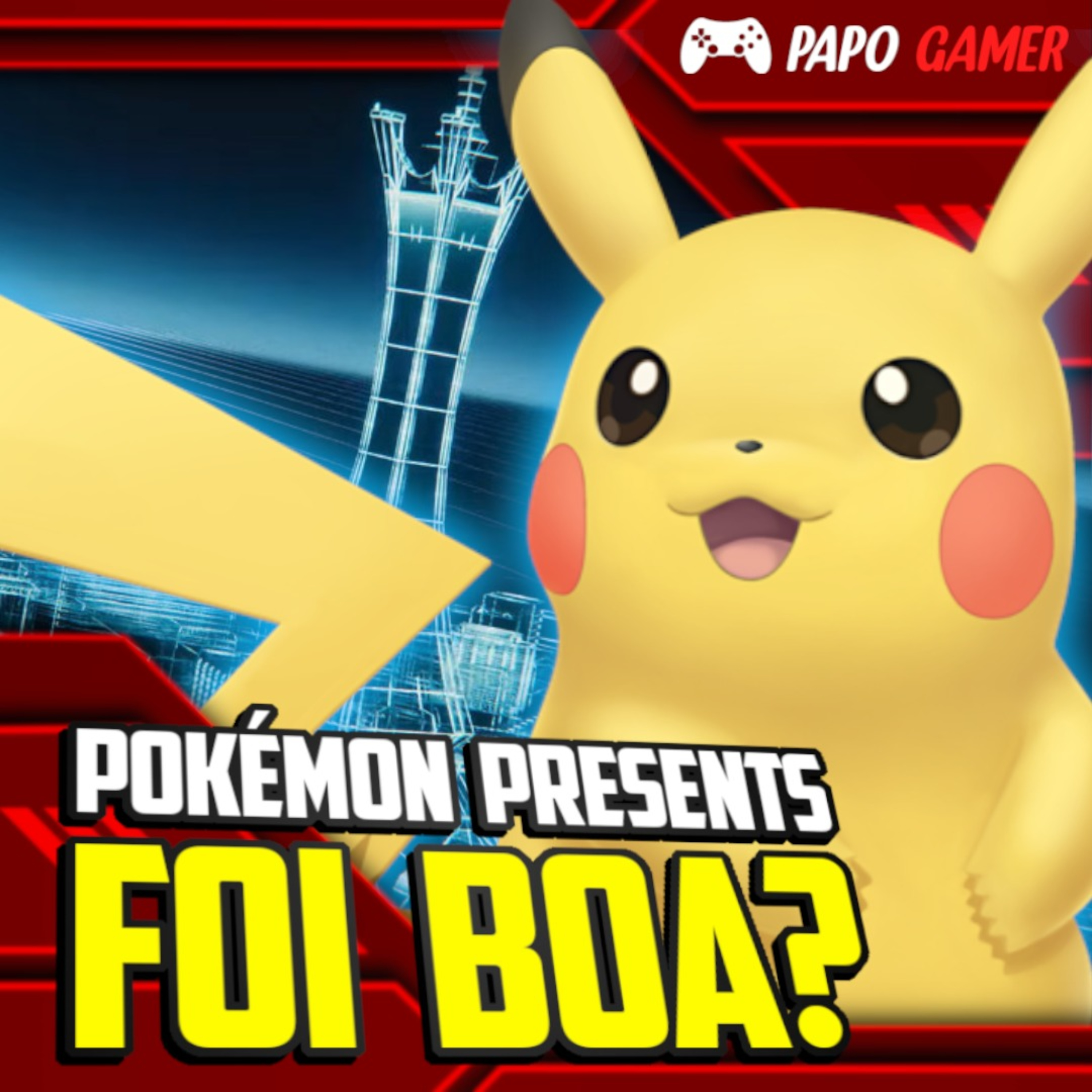 Papo Gamer #53 - Só foi Hype? Conversa sincera sobre a última Pokemon Presents episode artwork