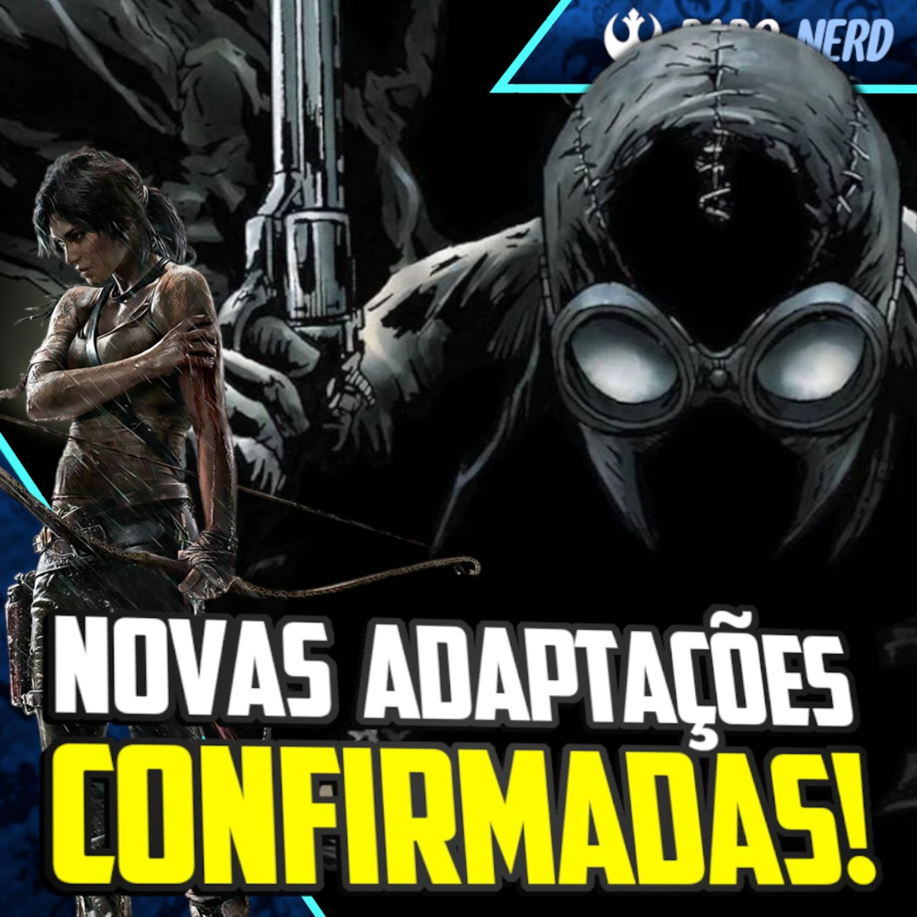 Papo Nerd #108 - AMAZOM PRIME NÃO PARA! As adaptações de Tomb Raider e Spider Man Noir episode artwork