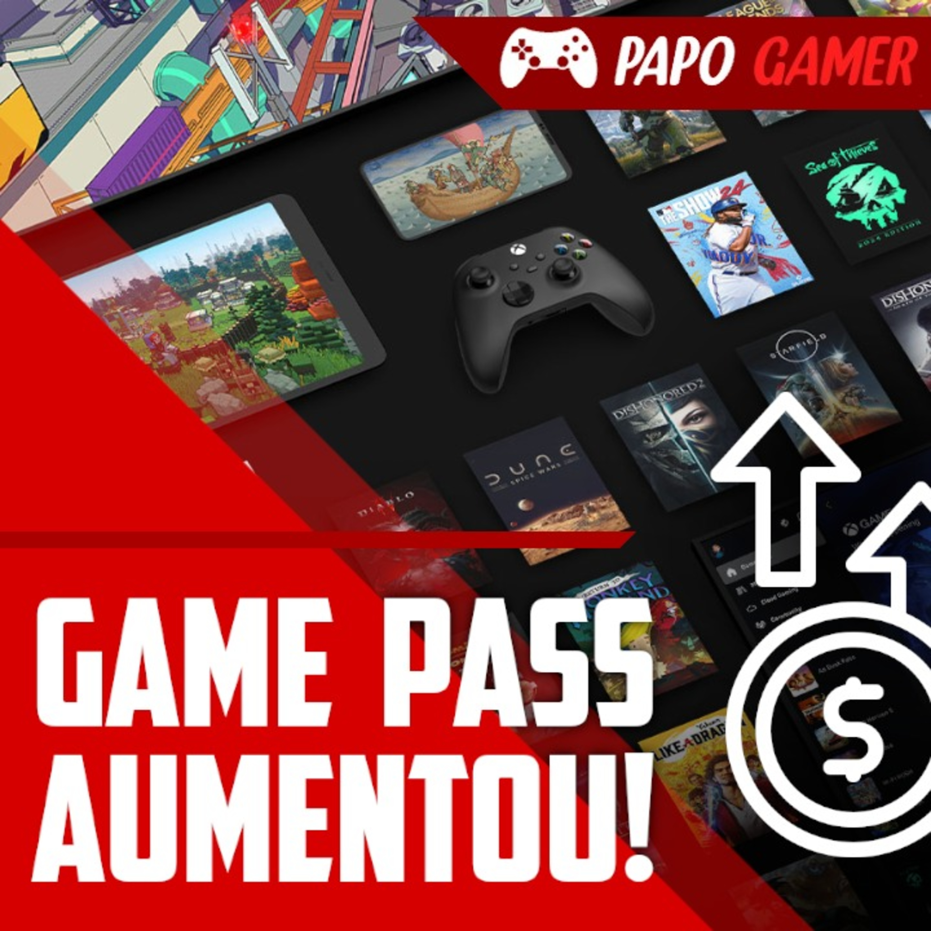Game Pass Mais Caro: Justo ou Injusto no Brasil? - Papo Gamer #67 episode artwork