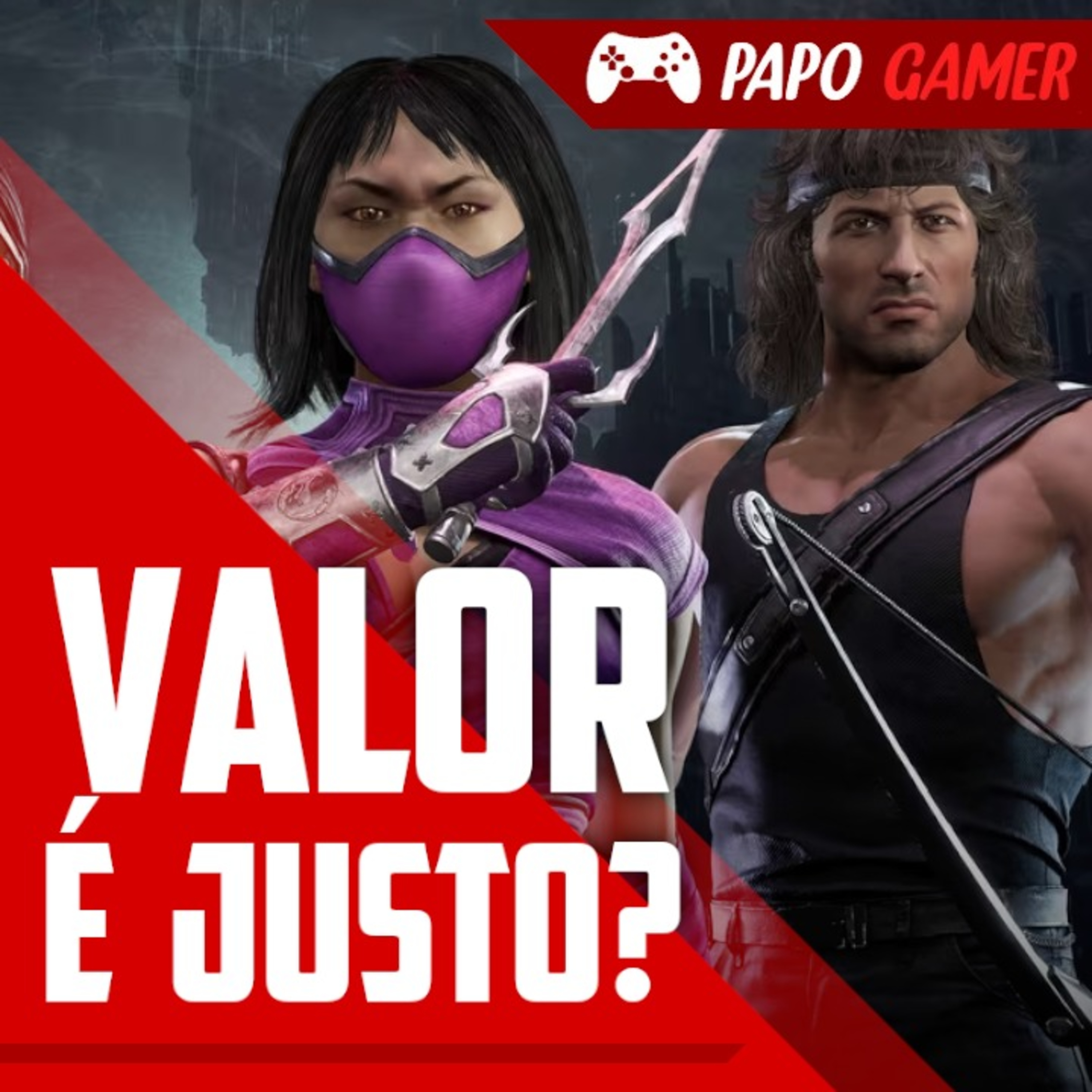 POLÊMICA! DLC de Mortal Kombat 1 por R$250: Vale a Pena? - Papo Gamer #70 episode artwork