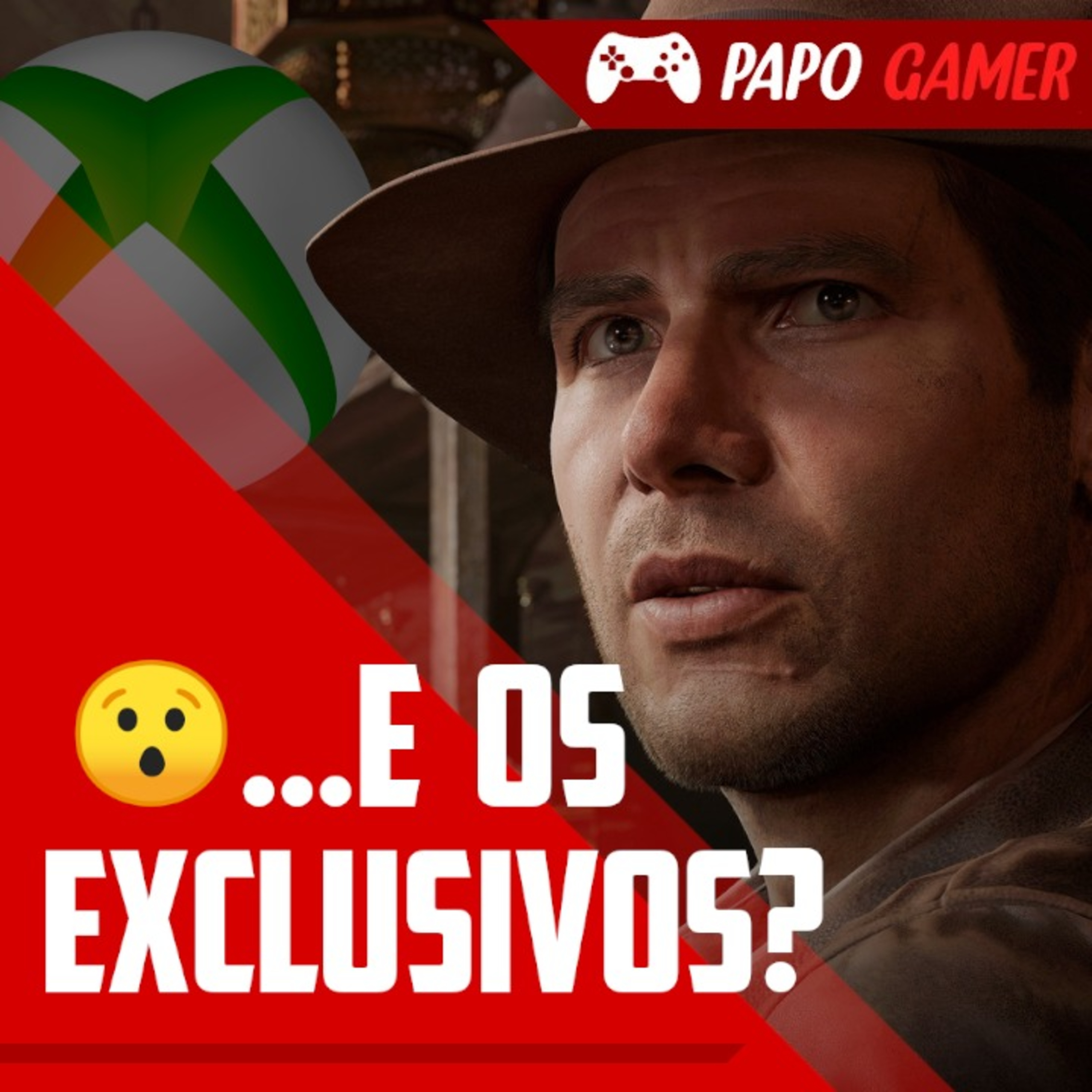 Indiana Jones no PS5: Microsoft Pisou na Bola com os Fãs do Xbox? - Papo Gamer #73 episode artwork