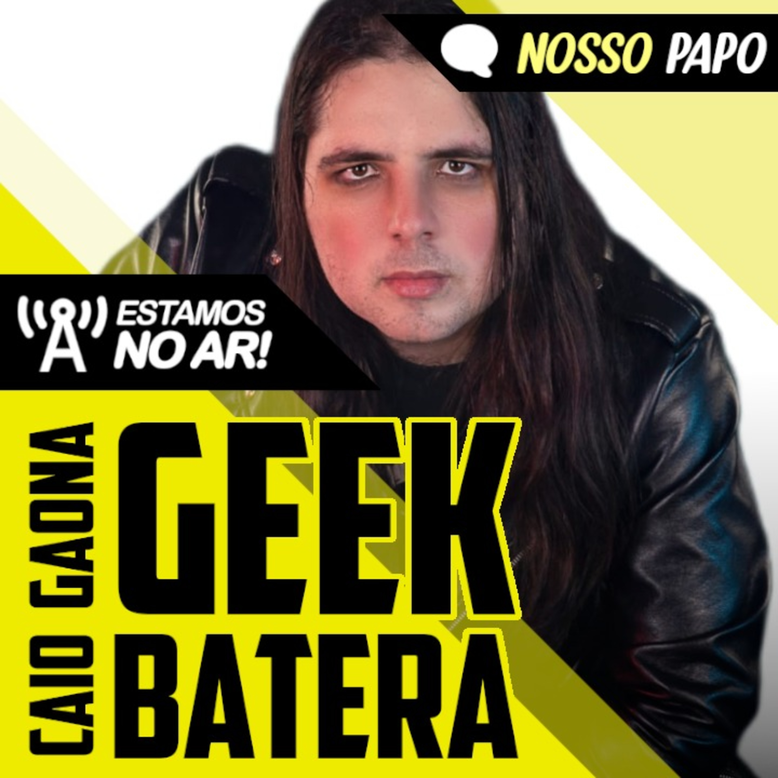 Entrevista com Caio Gaona, o Geek Batera: Músicas Pop Nerd com Batidas Poderosas! - Nosso Papo #41 episode artwork