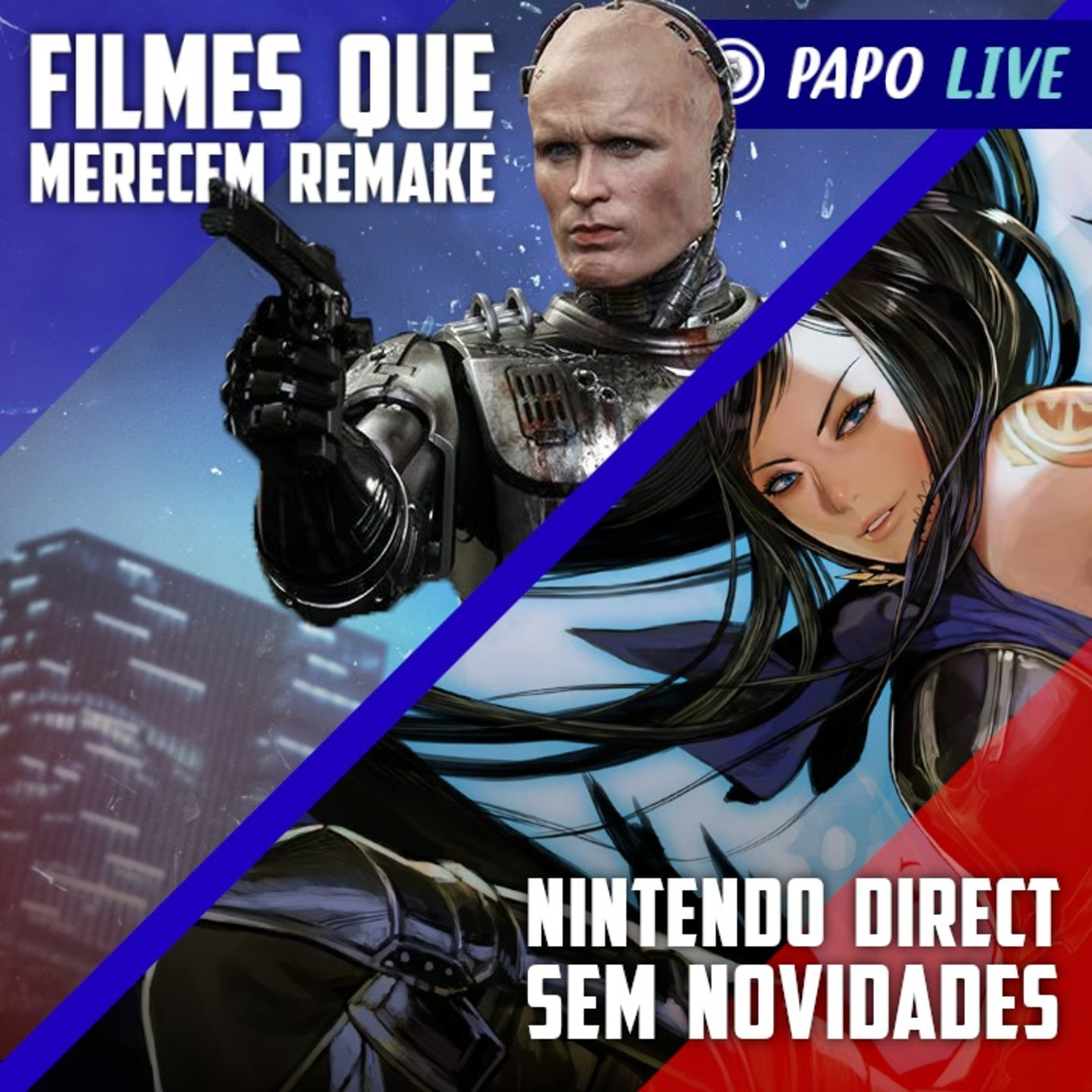 Remakes que queremos + Nintendo Direct que dividiu opiniões: Bora para a nossa Live - Papo Live #10 episode artwork
