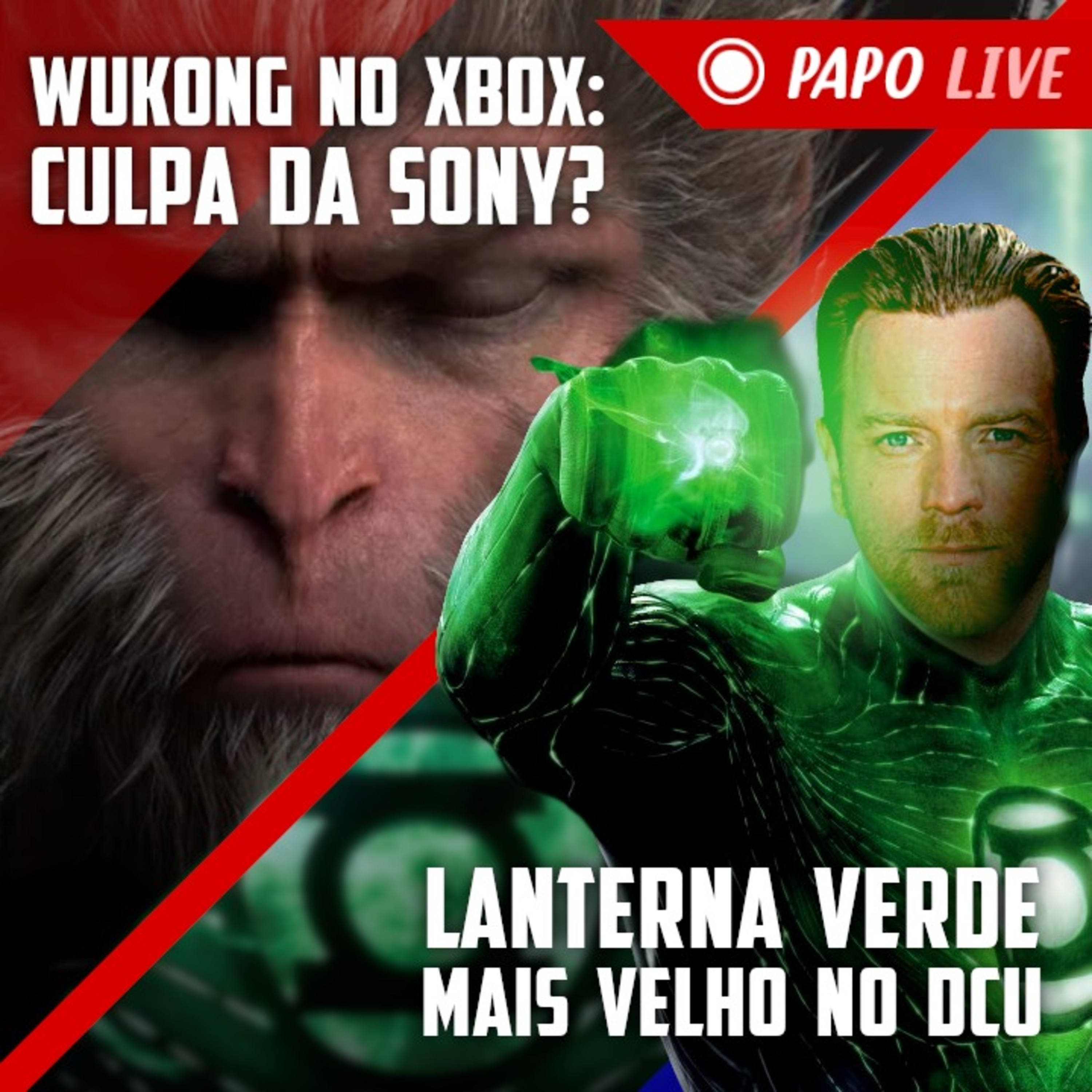A treta do Concord; Lanterna Verde do DCU; e o atraso de Wukong no Xbox - Papo Live #11 episode artwork