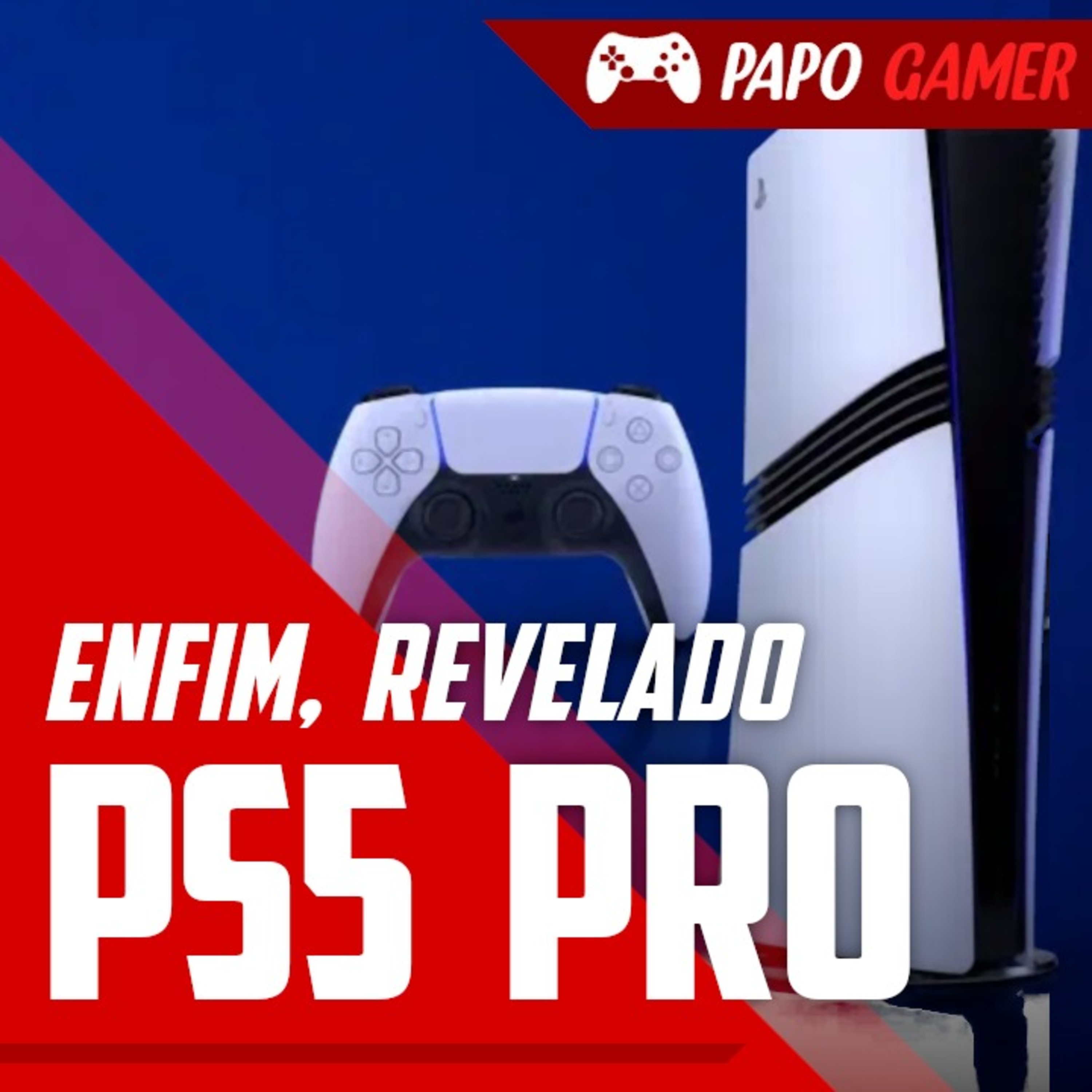PS5 Pro; Pinguim Brilha no Rotten Tomatoes e uma singela homenagem a James Earl Jones! - Papo Nerd #123 episode artwork