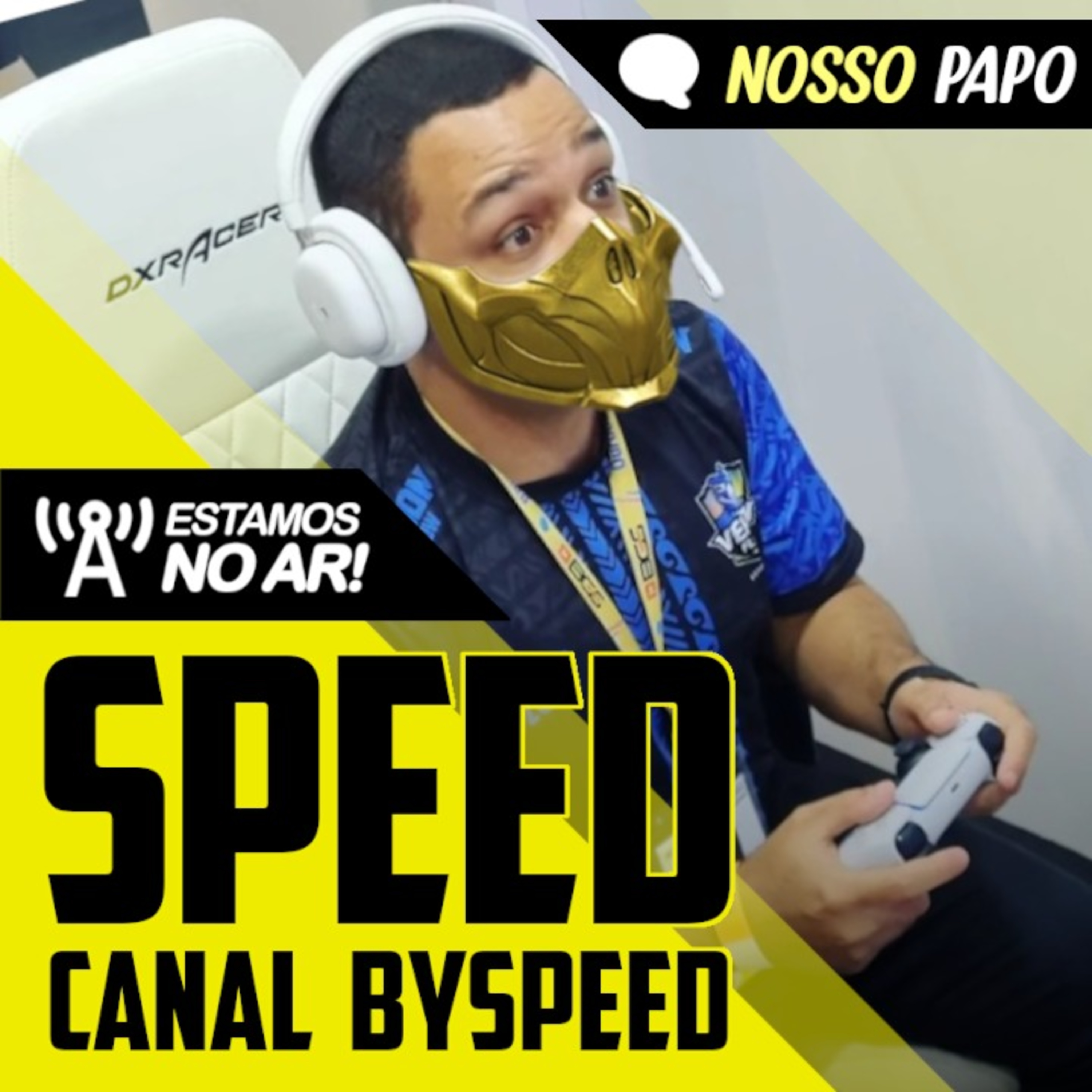 De Speedruns a emoção de narrar Fighting Games: A jornada de Alan do Byspeed! - Nosso Papo #46 episode artwork