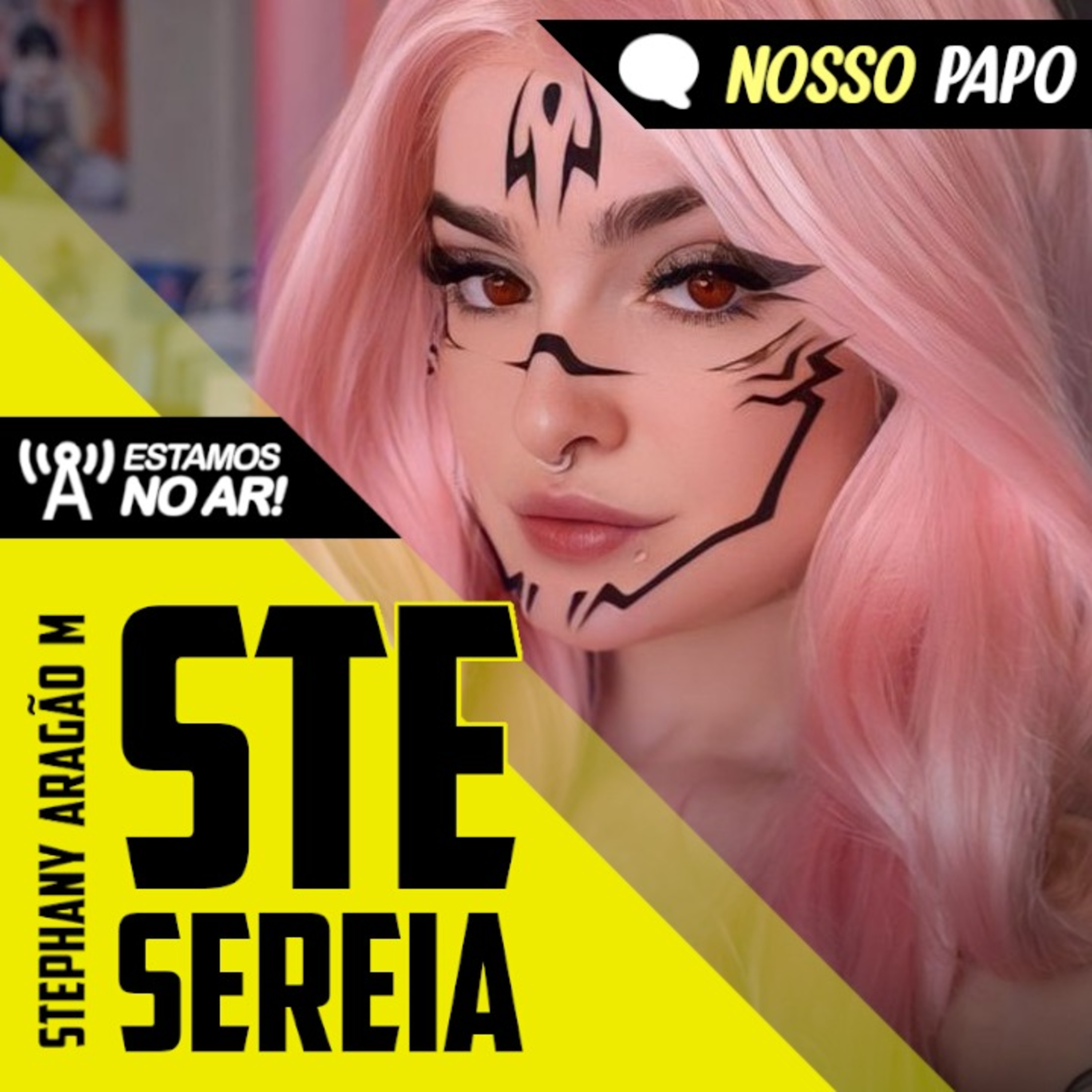 Criatividade e Paixão Nerd: A Jornada de SteSereia na cultura pop! | Nosso Papo #49 episode artwork