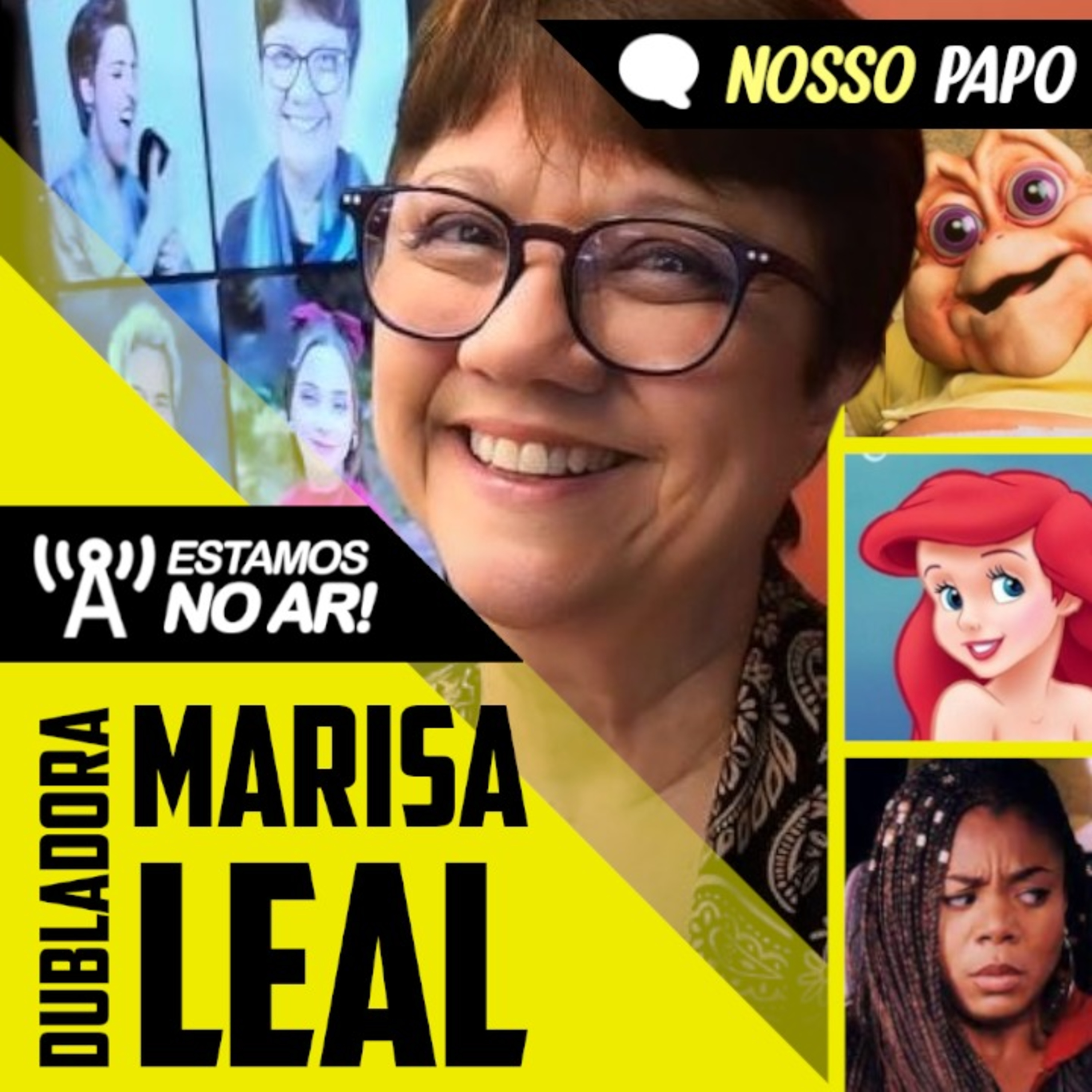 A voz do Baby, Ariel e muito mais! Bate papo com dubladora Marisa Leal! | Nosso Papo #59 episode artwork