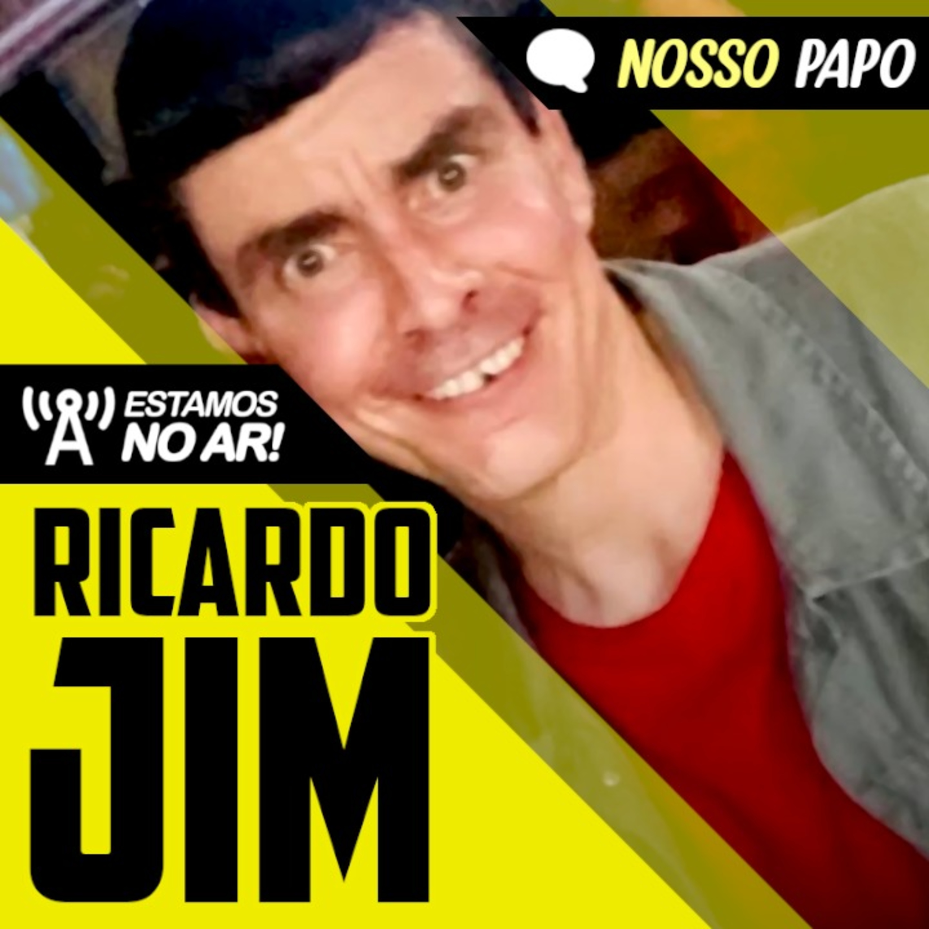 🎭 De Sósia a Fenômeno do TikTok: A História Inspiradora de Ricardo Jim | Nosso Papo #65 episode artwork