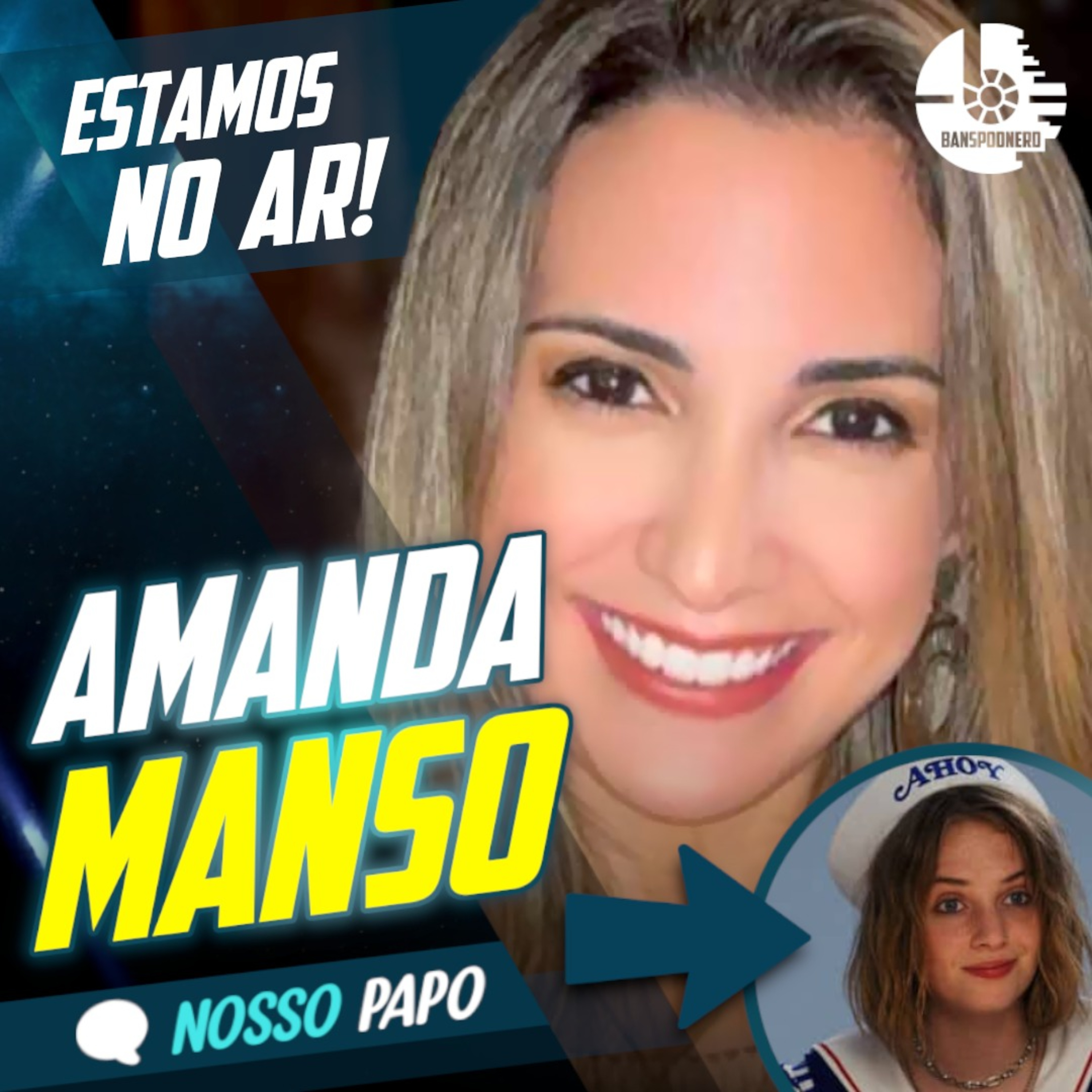 A voz da Robin de Stranger Things. Bate papo com a dubladora Amanda Manso - Nosso Papo #73 episode artwork