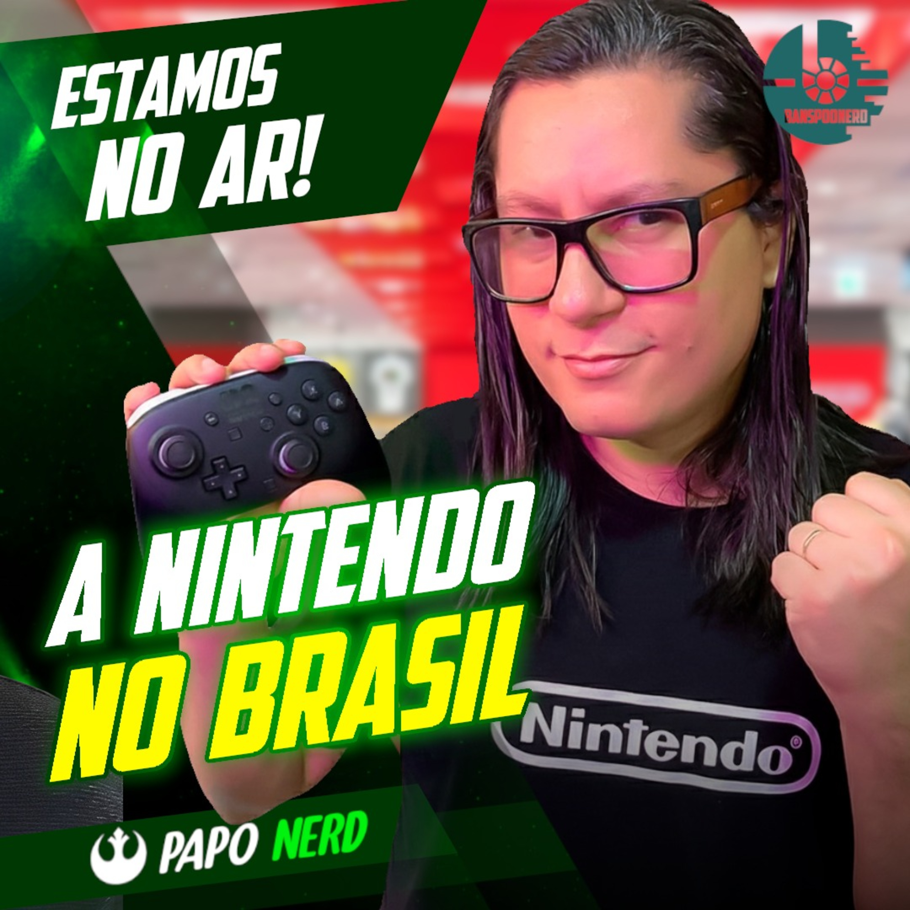 ACERTOU ou ERROU? Debate Definitivo Big N com Pablo Miyazawa e Nerd Nintendista | Papo Nerd #140 episode artwork