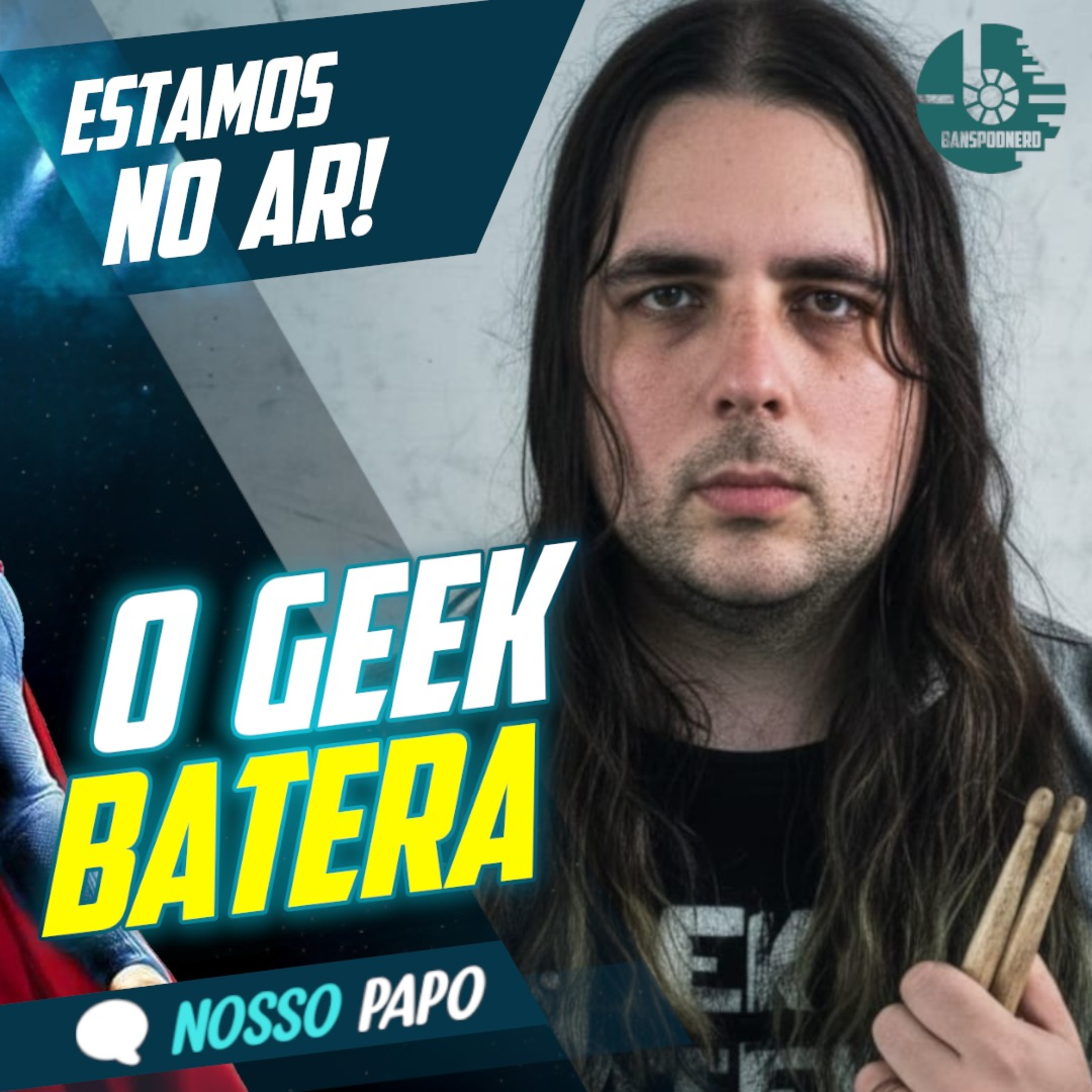 O polêmico fim de MY HERO ACADEMIA e o novo SUPERMAN! Feat. Caio Gaona | Nosso Papo #80 episode artwork