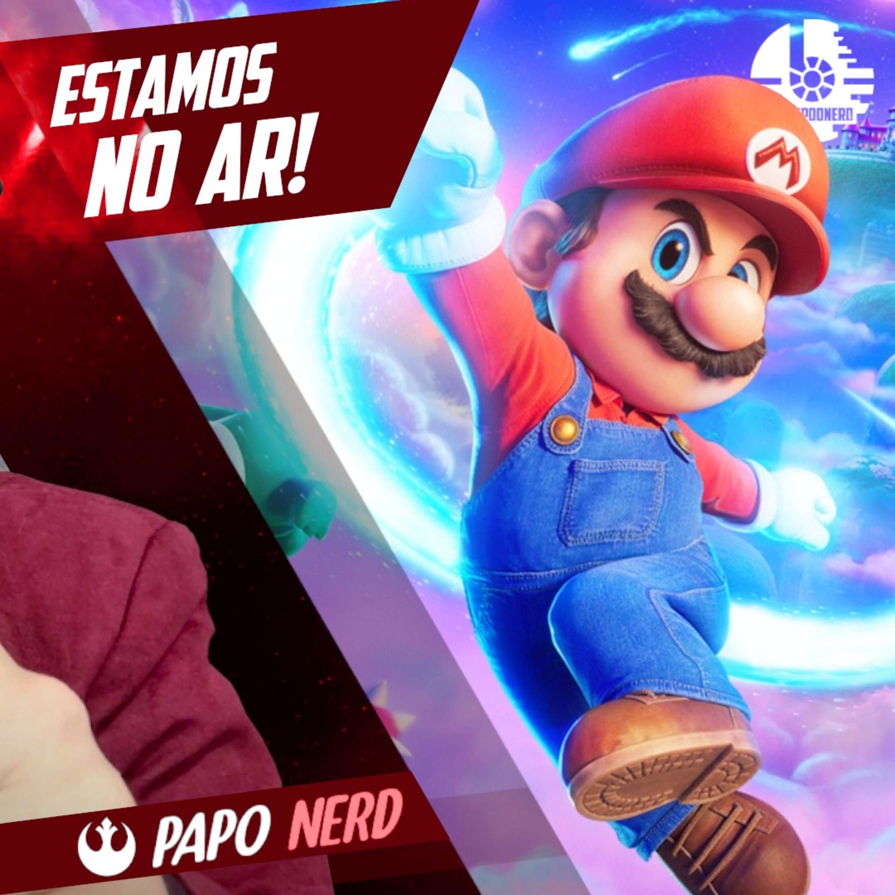 O novo filme do SUPER MARIO! Precisamos de um NCU? feat Reino do Cogumelo | Papo Nerd #141 episode artwork