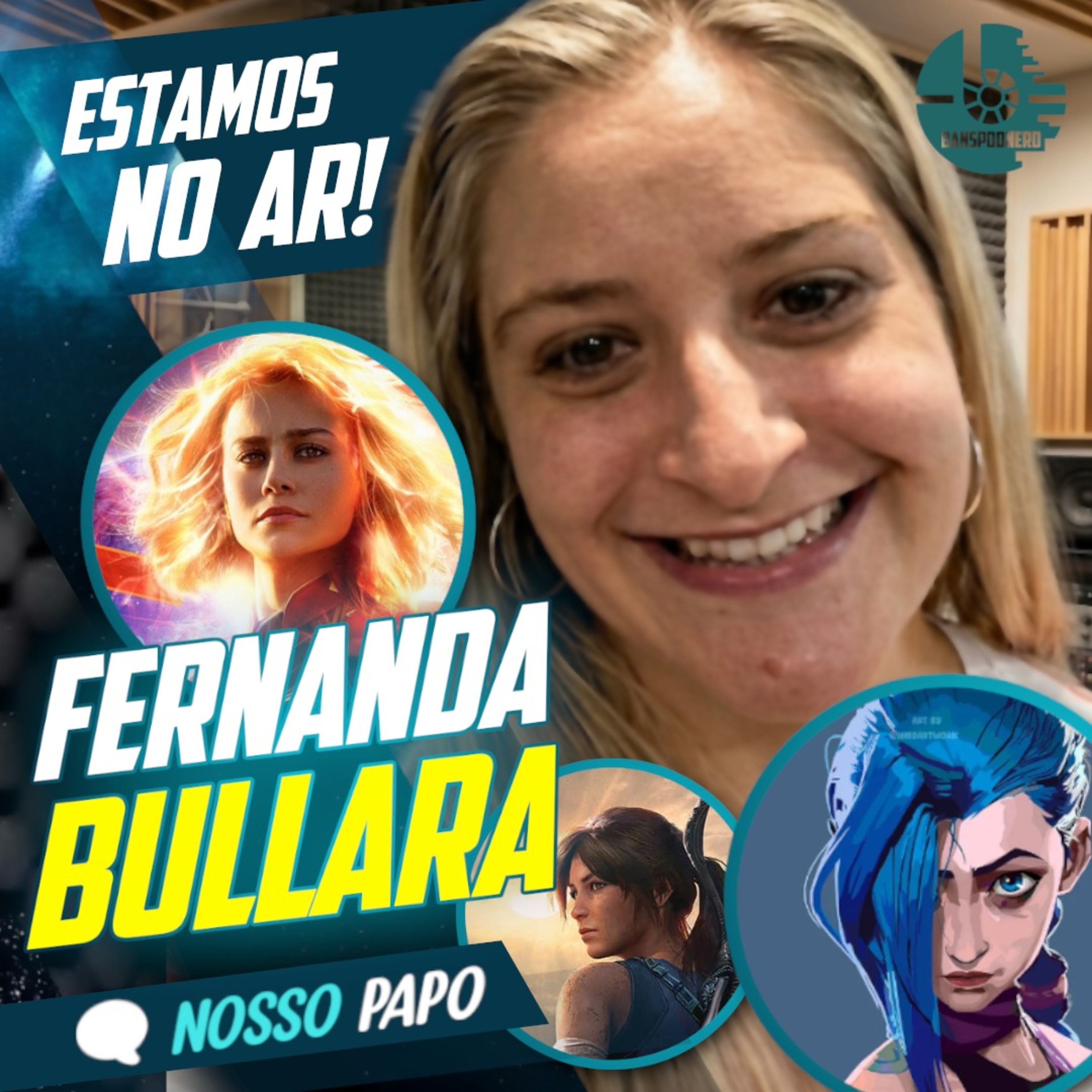 Os SEGREDOS de dublar MARVEL e o destino de LARA CROFT! 🎙️| Nosso Papo #84 episode artwork