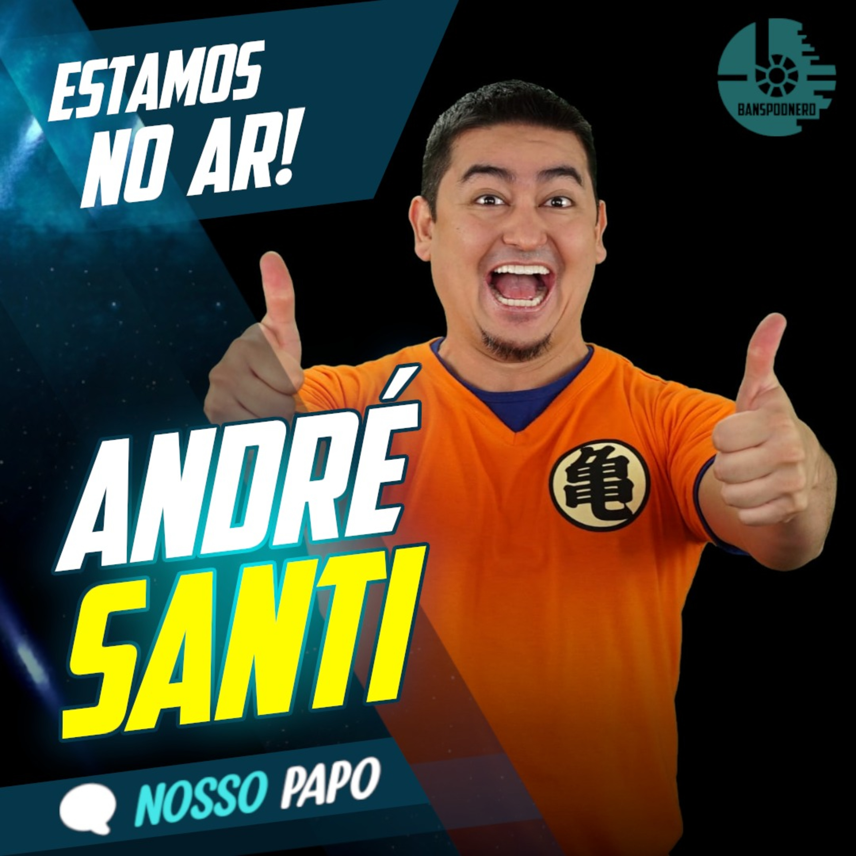 Os perrengues do Stand-Up e a vida com uma esposa OTAKU! 😂 (André Santi) | Nosso Papo #89 episode artwork