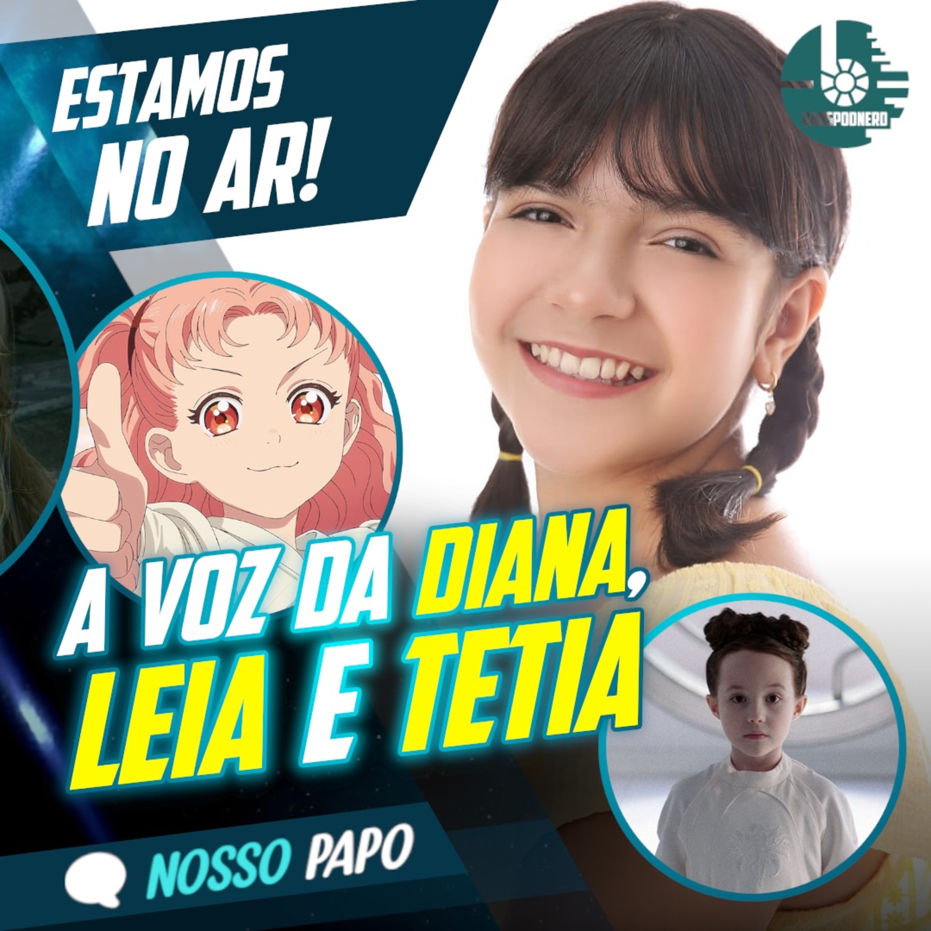 De STAR WARS a Pragmata: Os bastidores com a dubladora Marina Mafra 🎬 | Nosso Papo #92 episode artwork