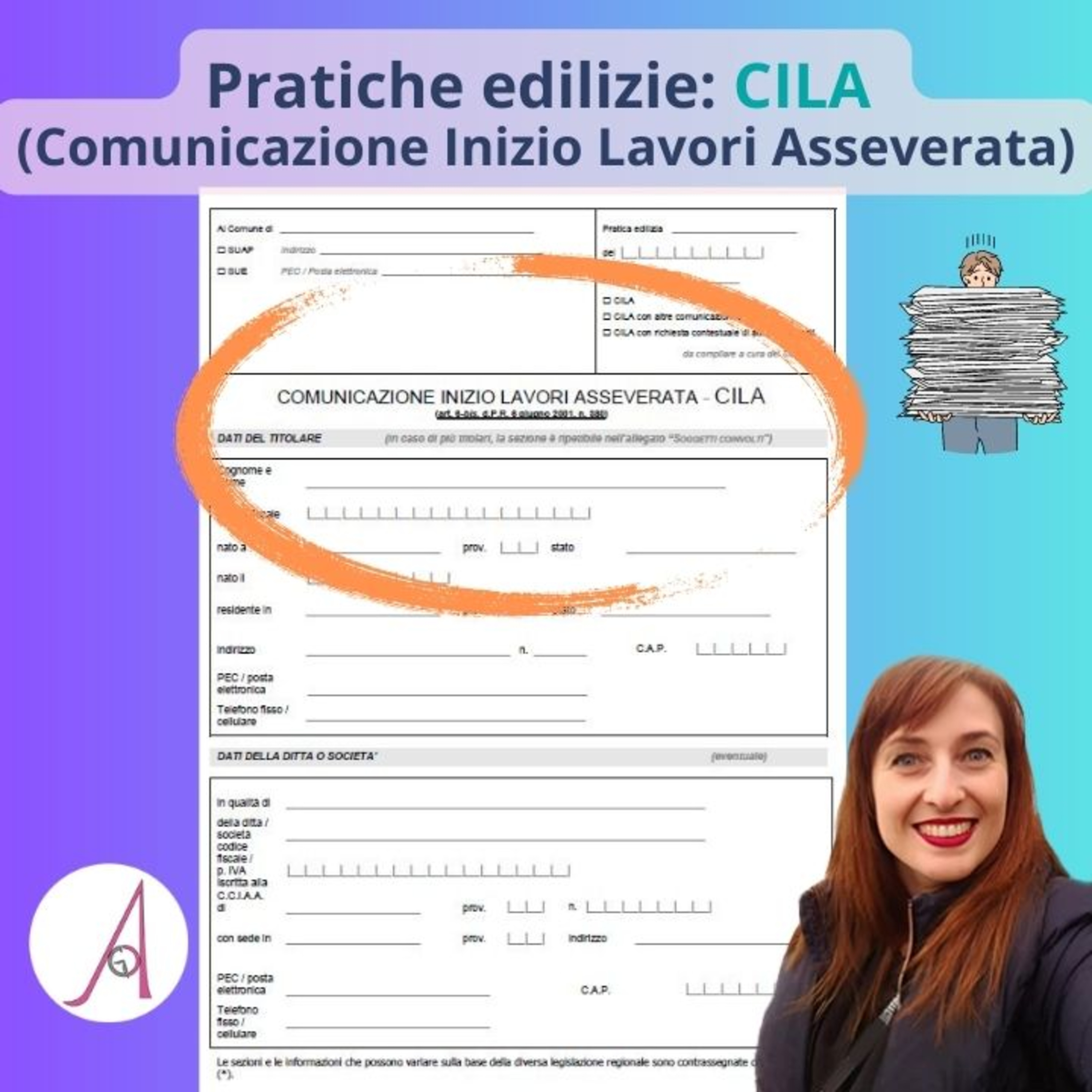 EP 154 - Pratiche edilizie: CILA (Comunicazione Inizio Lavori Asseverata) episode artwork