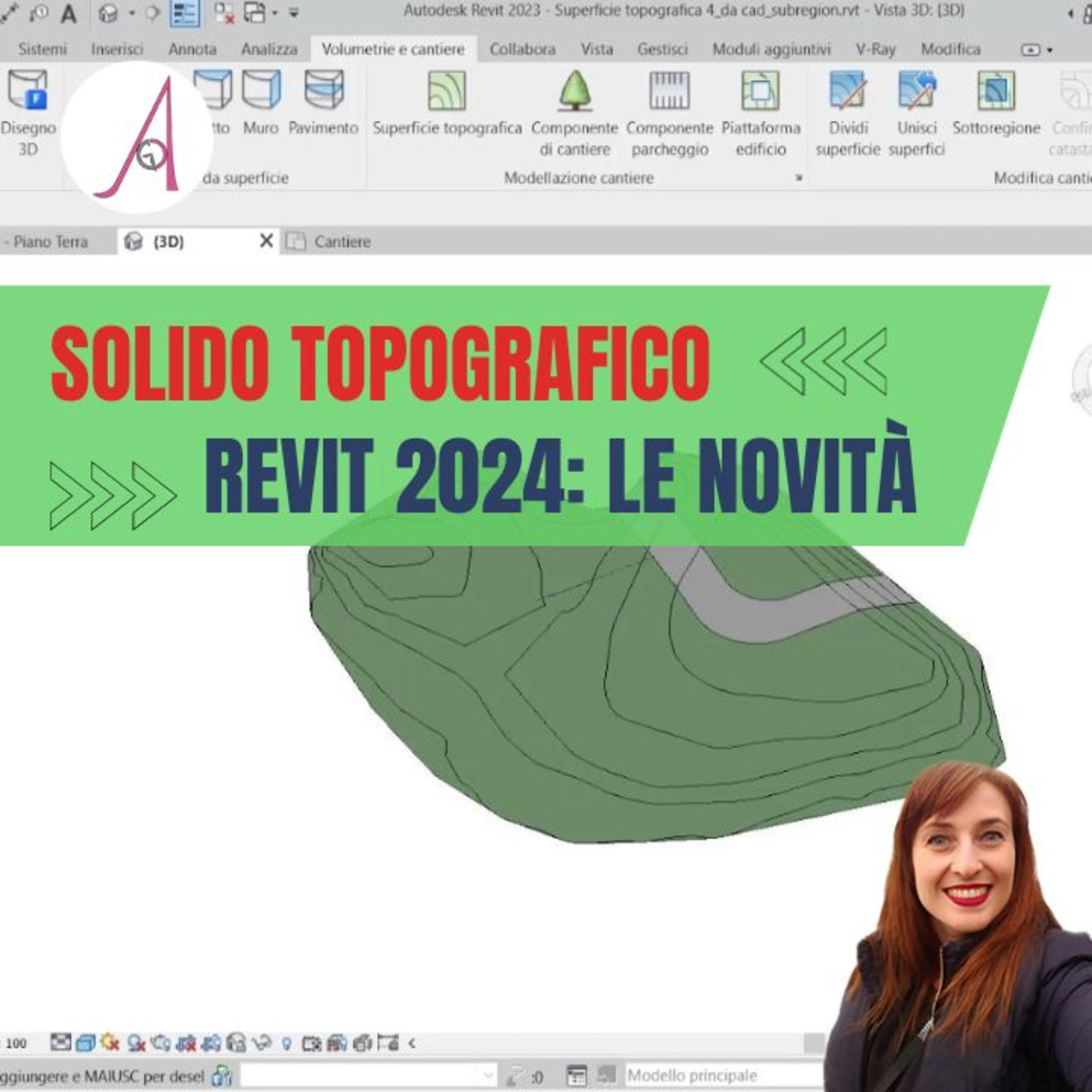EP 178 - Solido topografico Revit 2024: le novità episode artwork