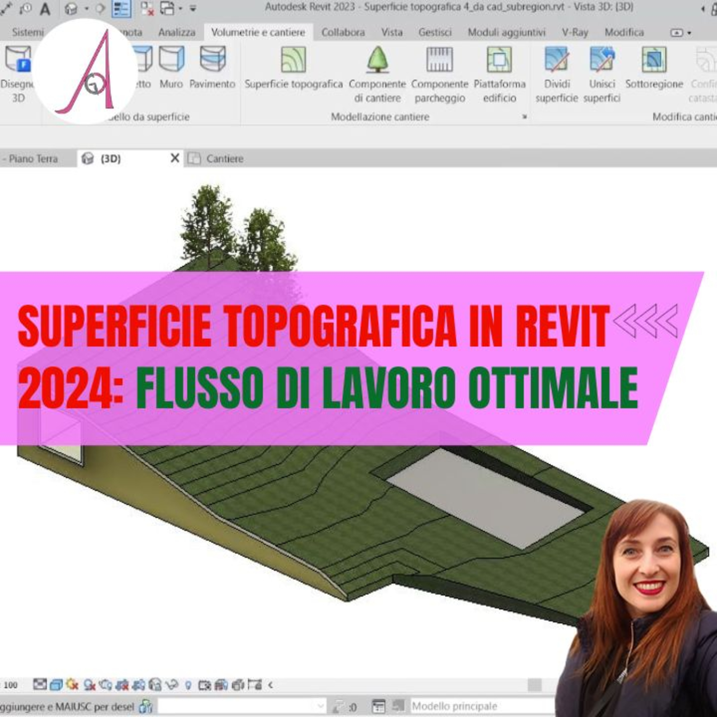 EP 181 - Superficie topografica in Revit 2024: flusso di lavoro ottimale episode artwork