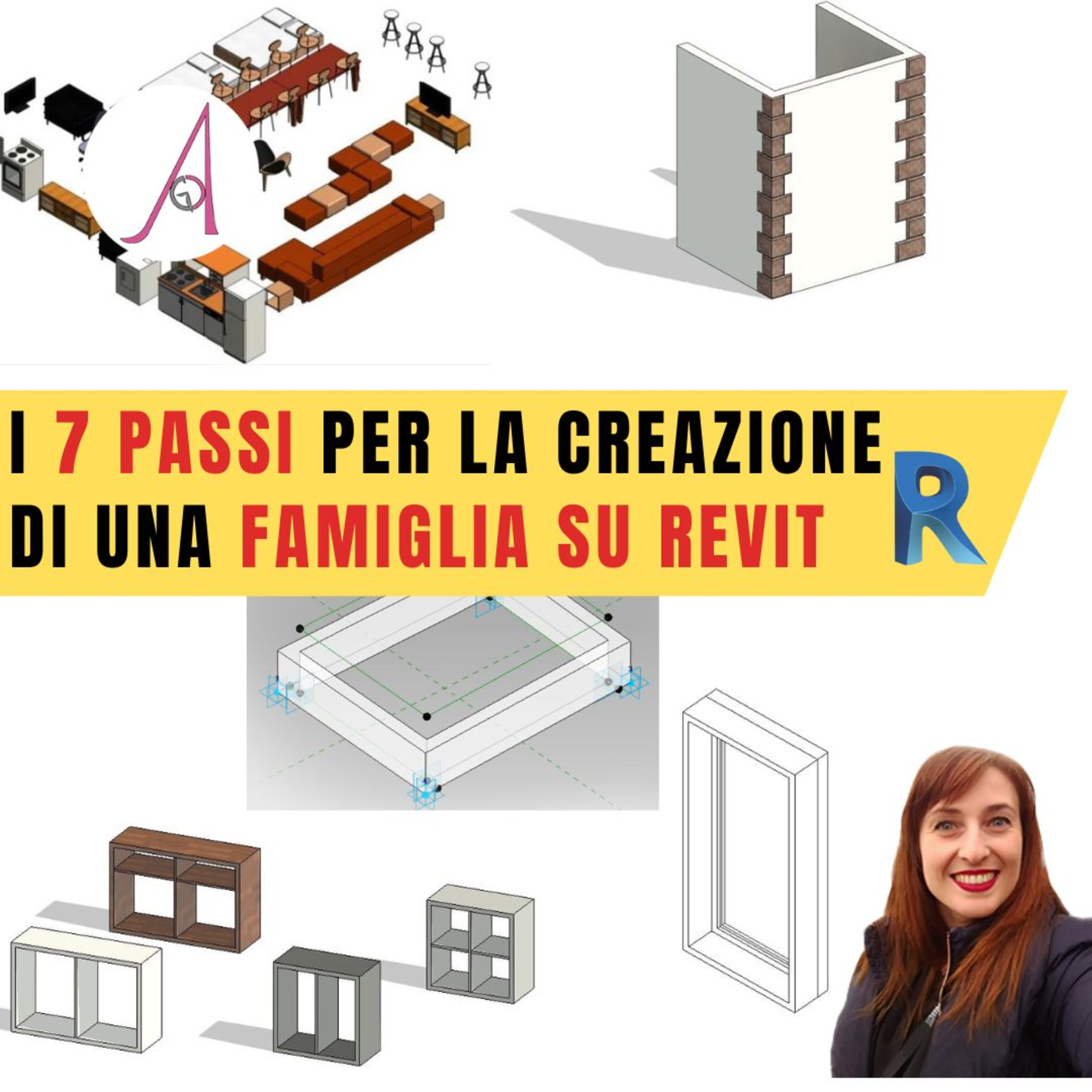EP 190 - I 7 passi per la creazione di una famiglia su Revit episode artwork