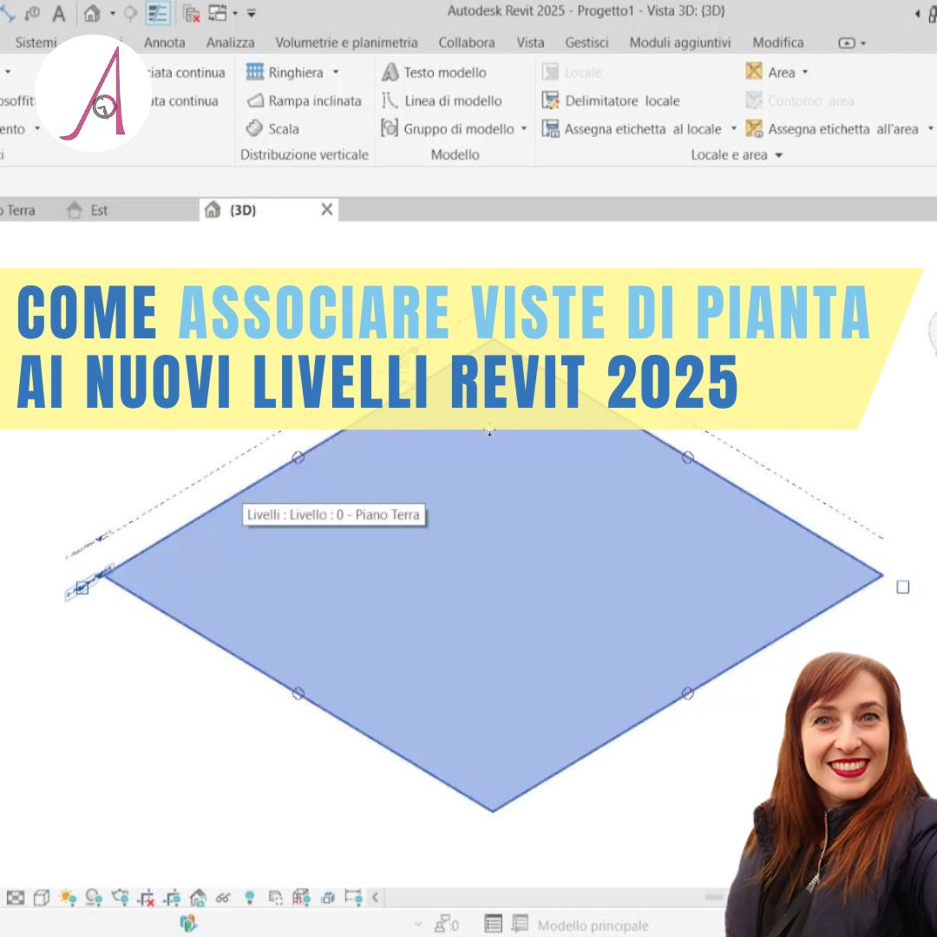 EP 219 - Come associare viste di pianta ai nuovi livelli Revit 2025 episode artwork