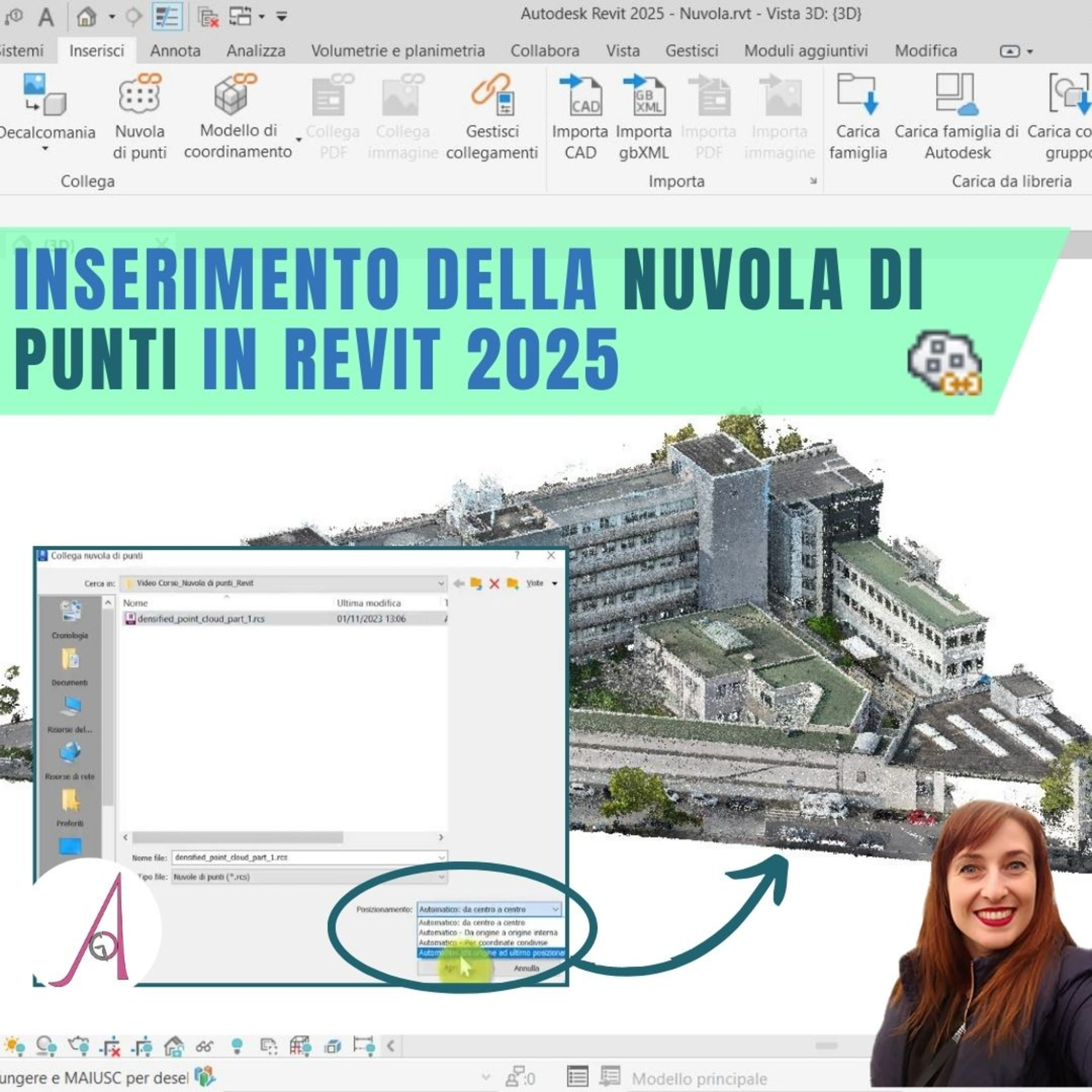 EP 220 - Inserimento della nuvola di punti in Revit 2025 episode artwork