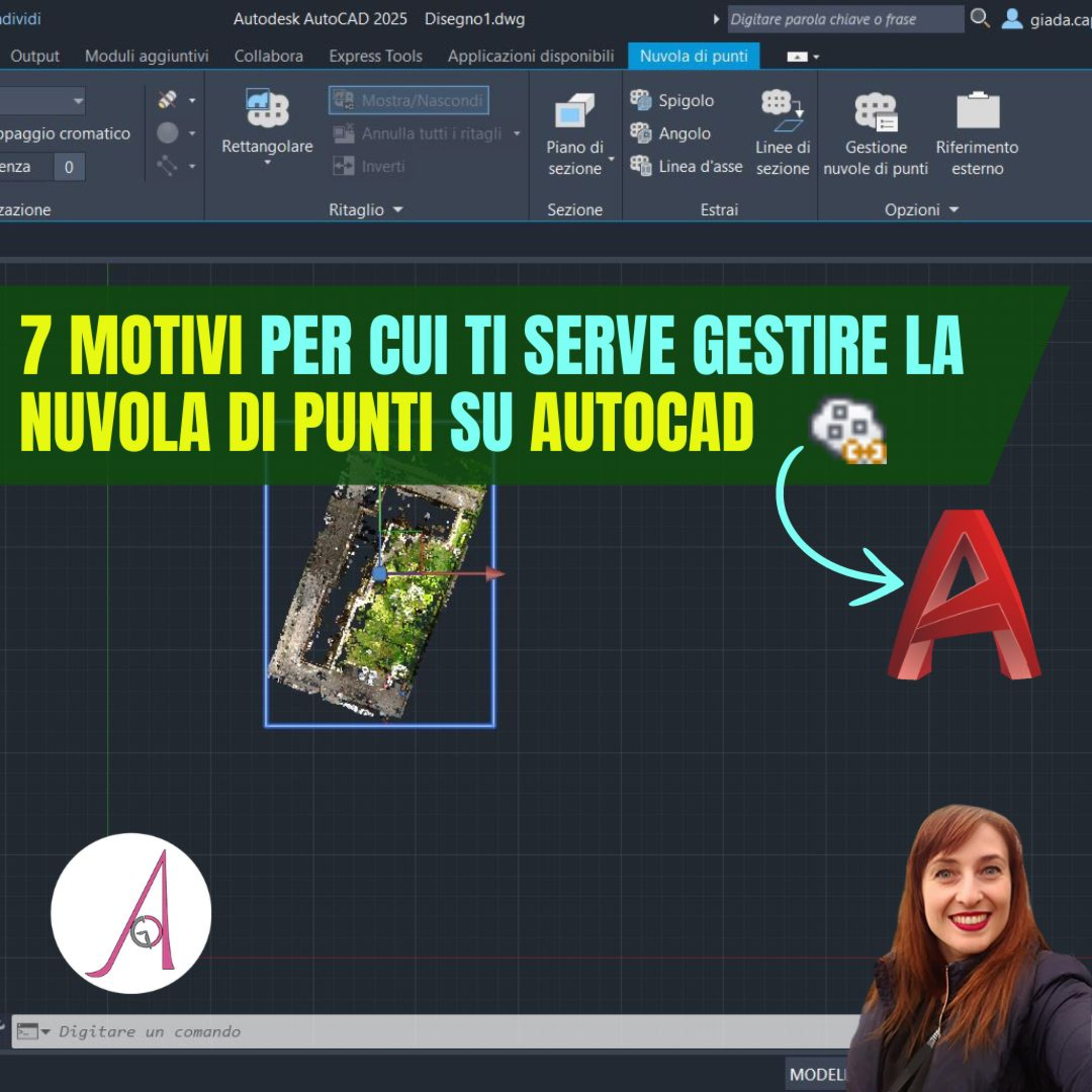 EP 226 - 7 motivi per cui ti serve gestire la nuvola di punti su Autocad episode artwork