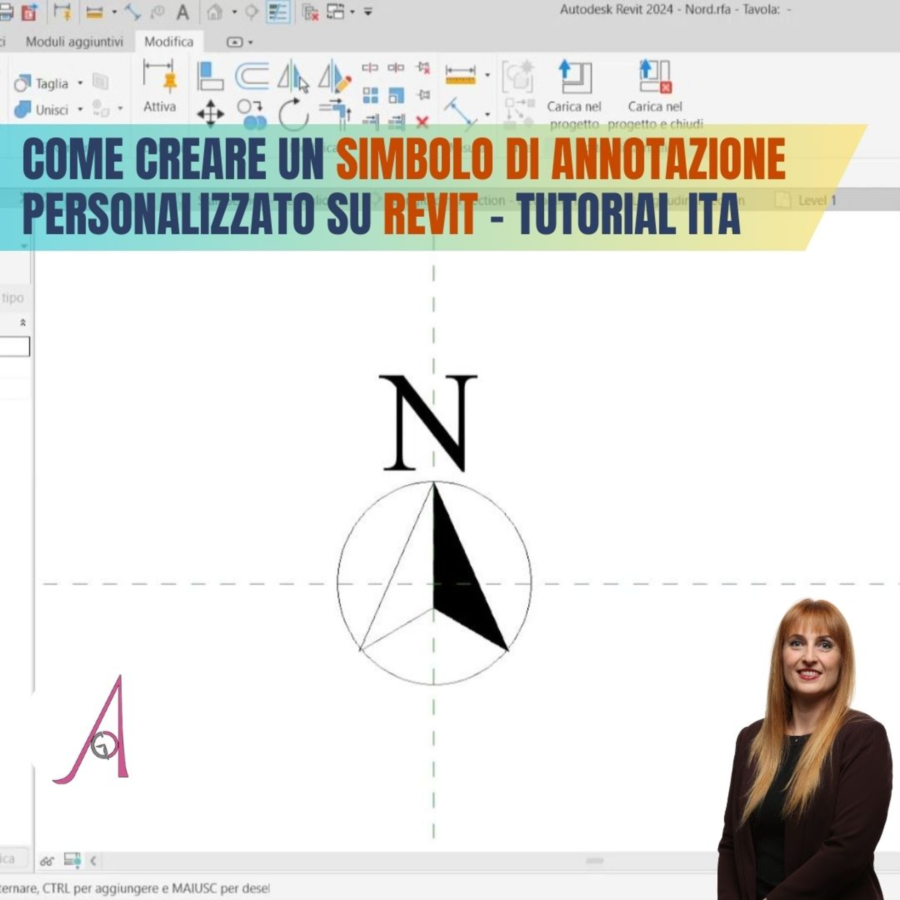 EP 254 - Come creare un simbolo di annotazione personalizzato su Revit - tutorial ITA episode artwork