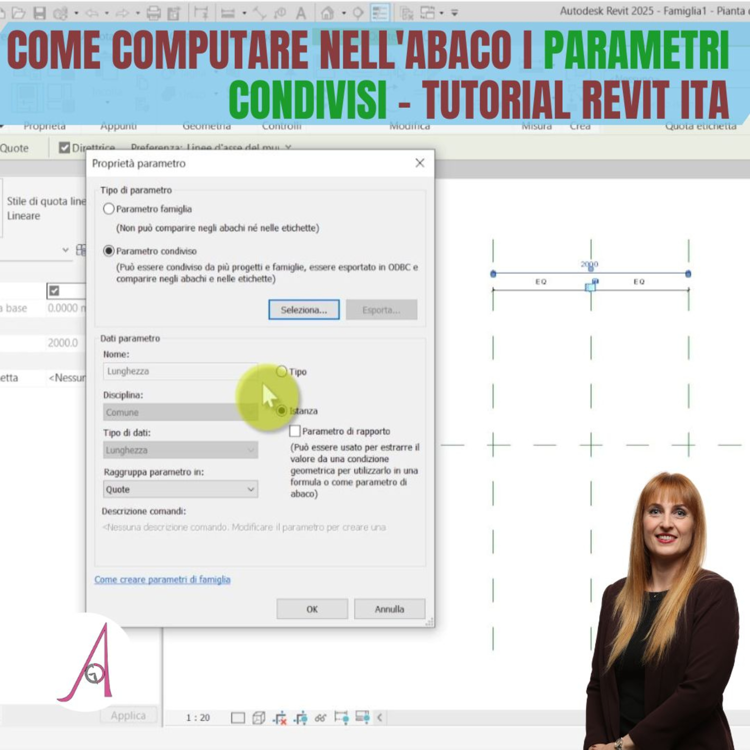 EP 263 - Come computare nell'abaco i Parametri Condivisi - Tutorial Revit ITA episode artwork