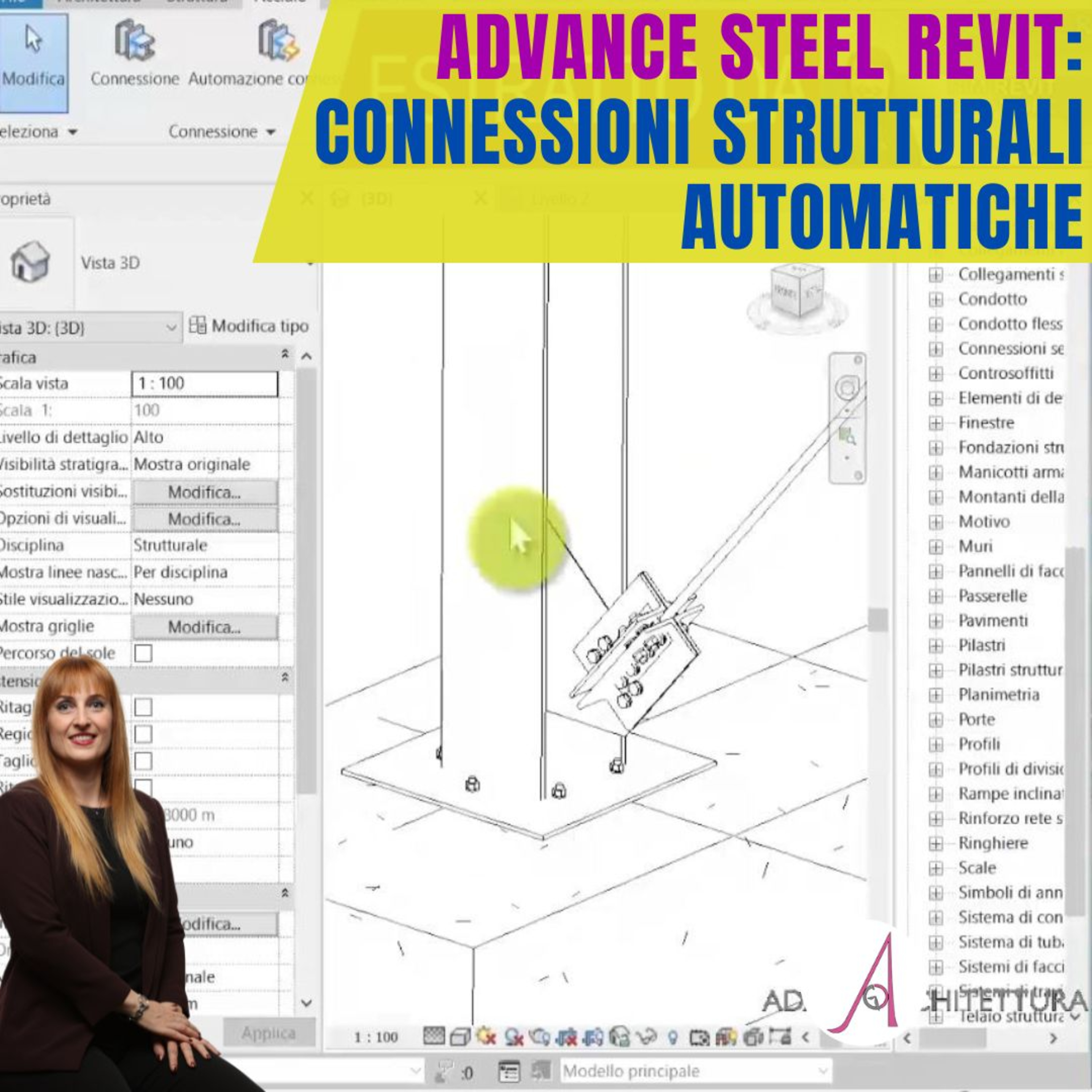 EP 275 - Advance Steel Revit: Connessioni strutturali automatiche episode artwork