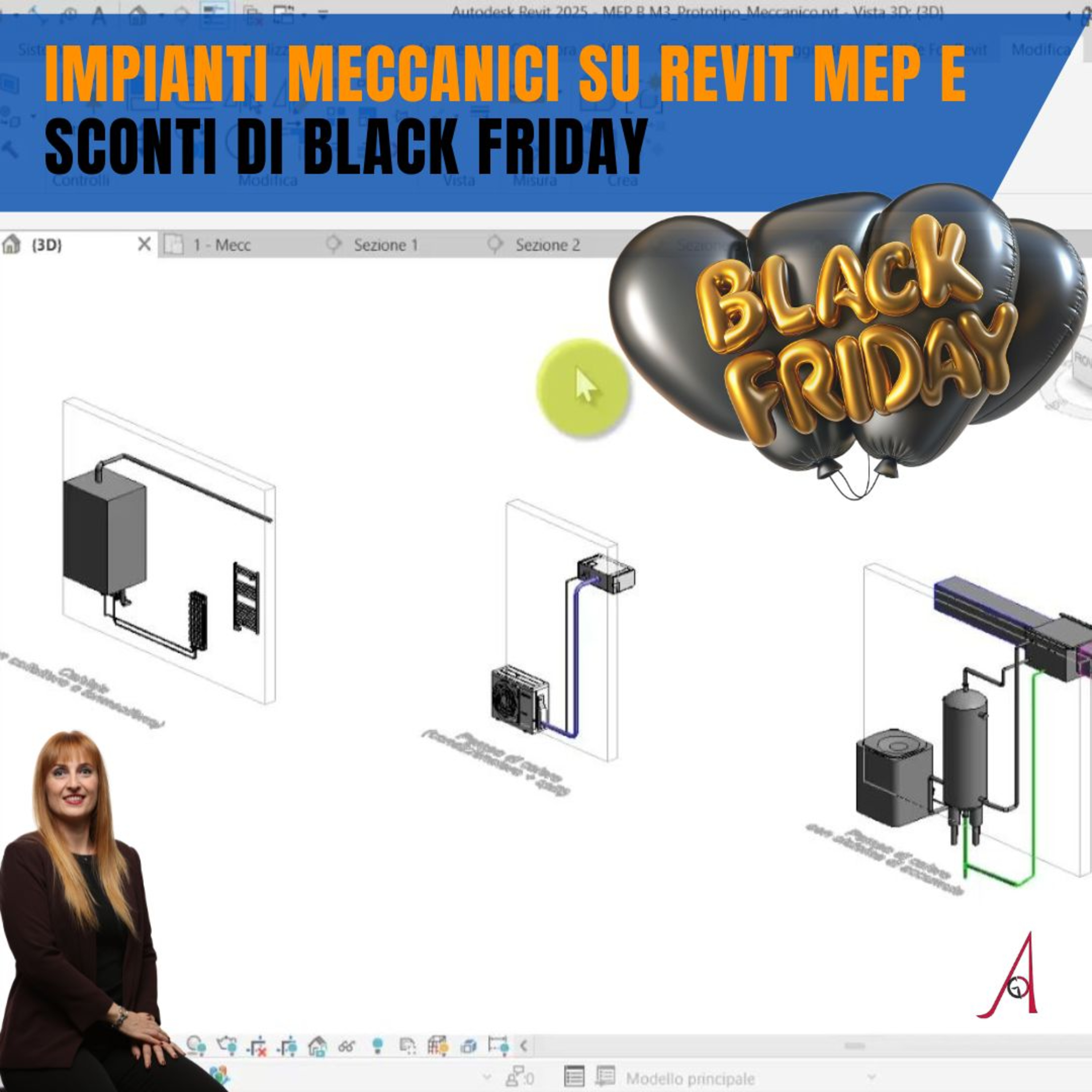 EP 279 - Impianti meccanici su Revit MEP e sconti di Black Friday  episode artwork