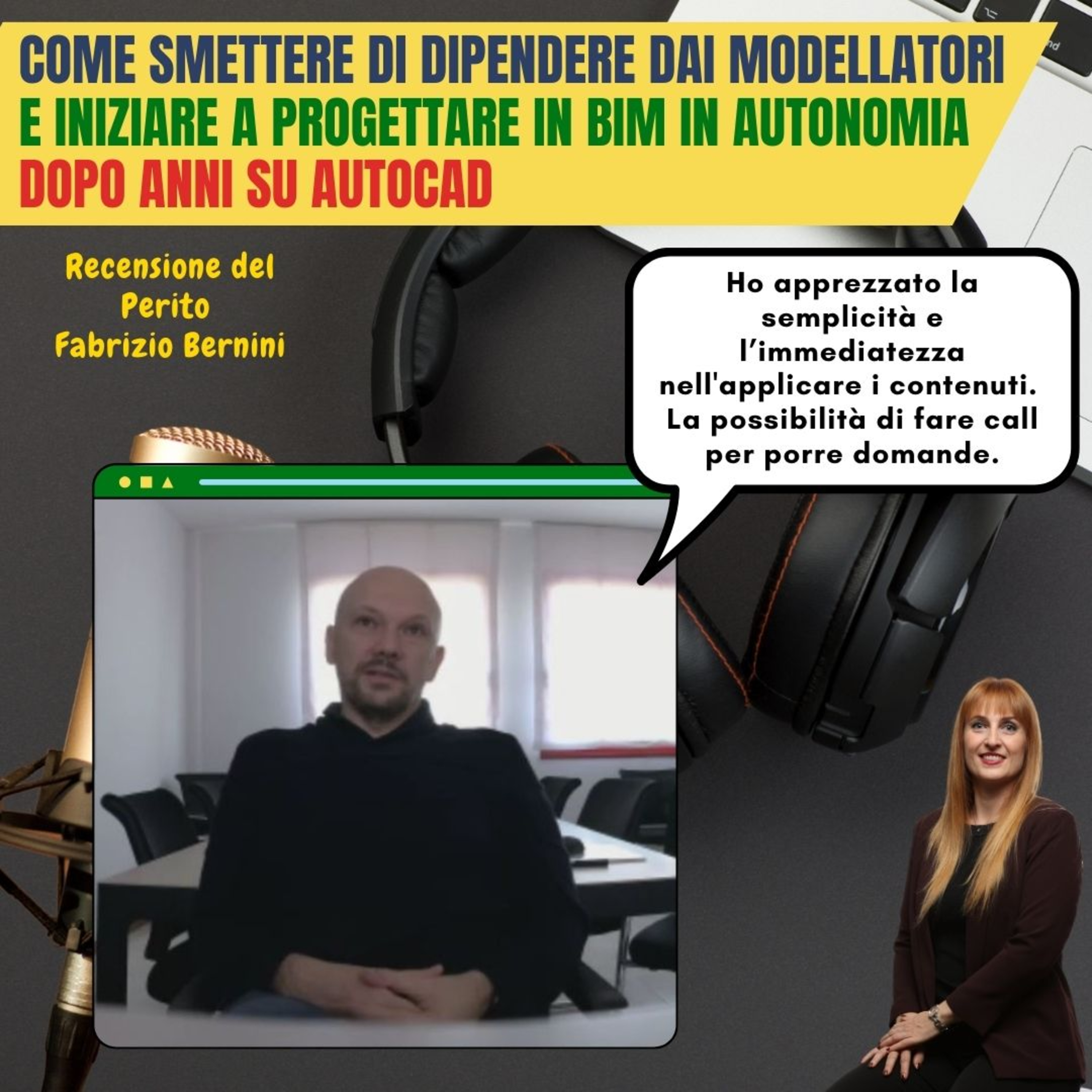 EP 281 - Come non dipendere più dai modellatori e diventare autonomo in BIM dopo anni su CAD episode artwork