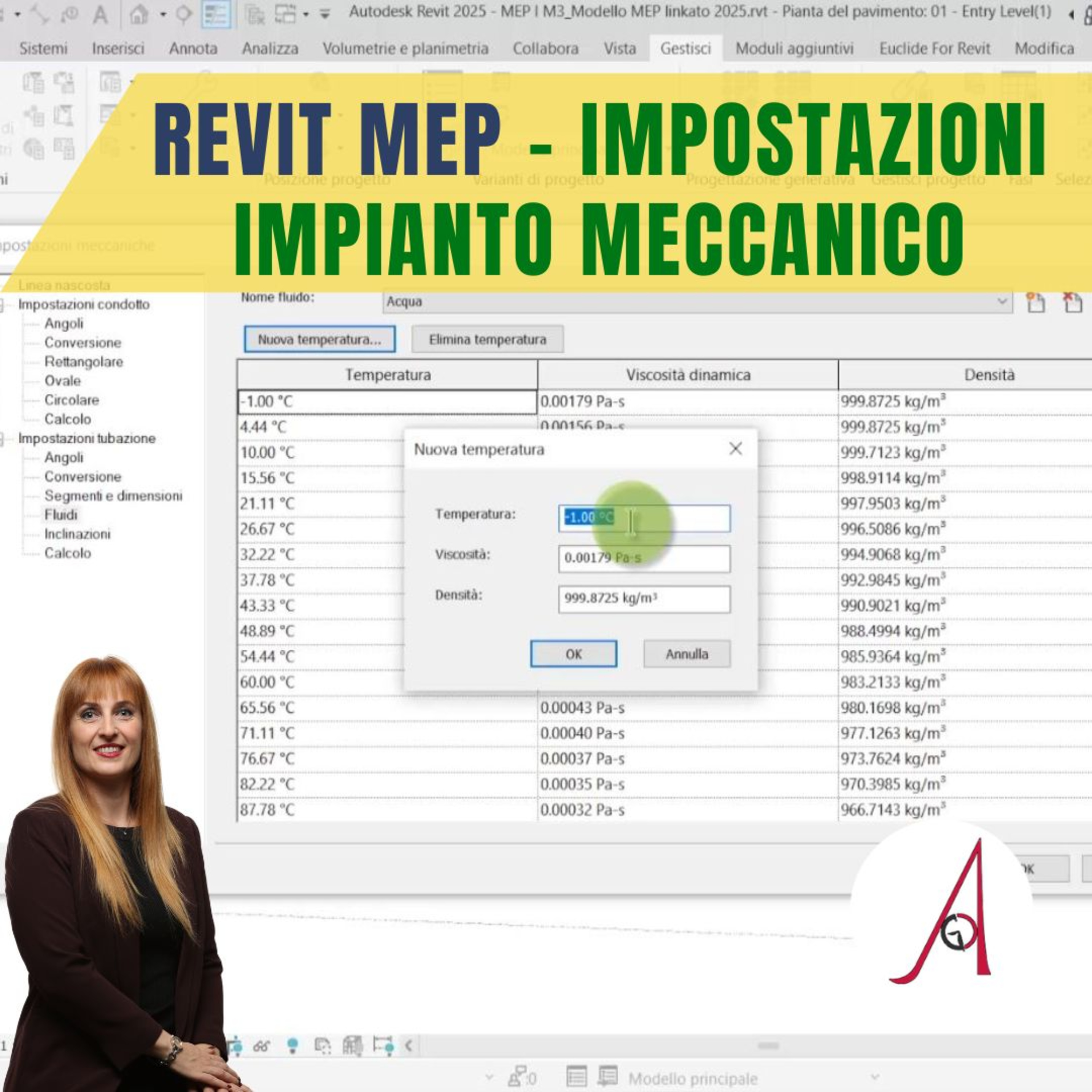 EP 289 - Revit MEP - Impostazioni impianto meccanico episode artwork