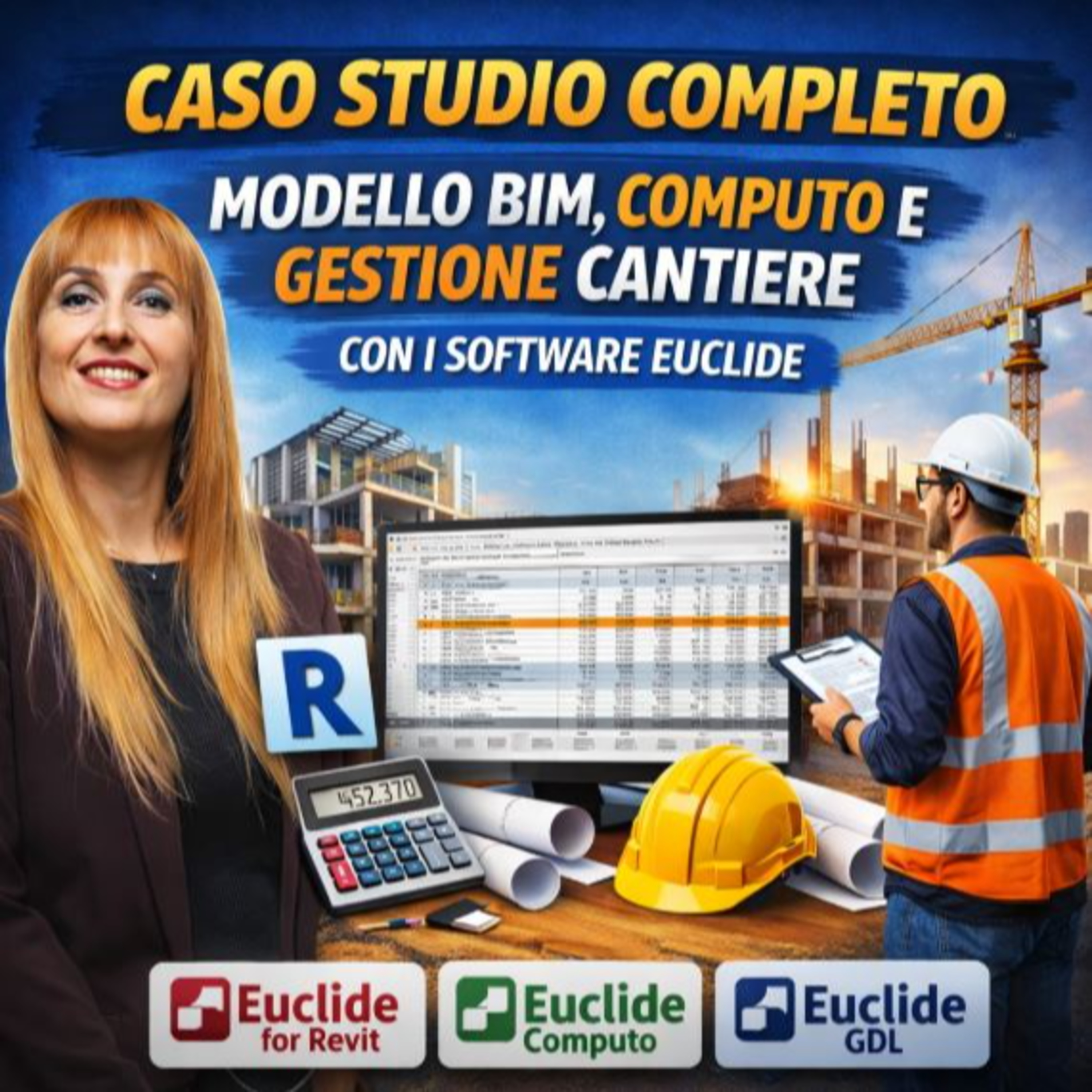 EP 292 - Caso studio completo - modello BIM, computo e gestione cantiere con i software Euclide episode artwork