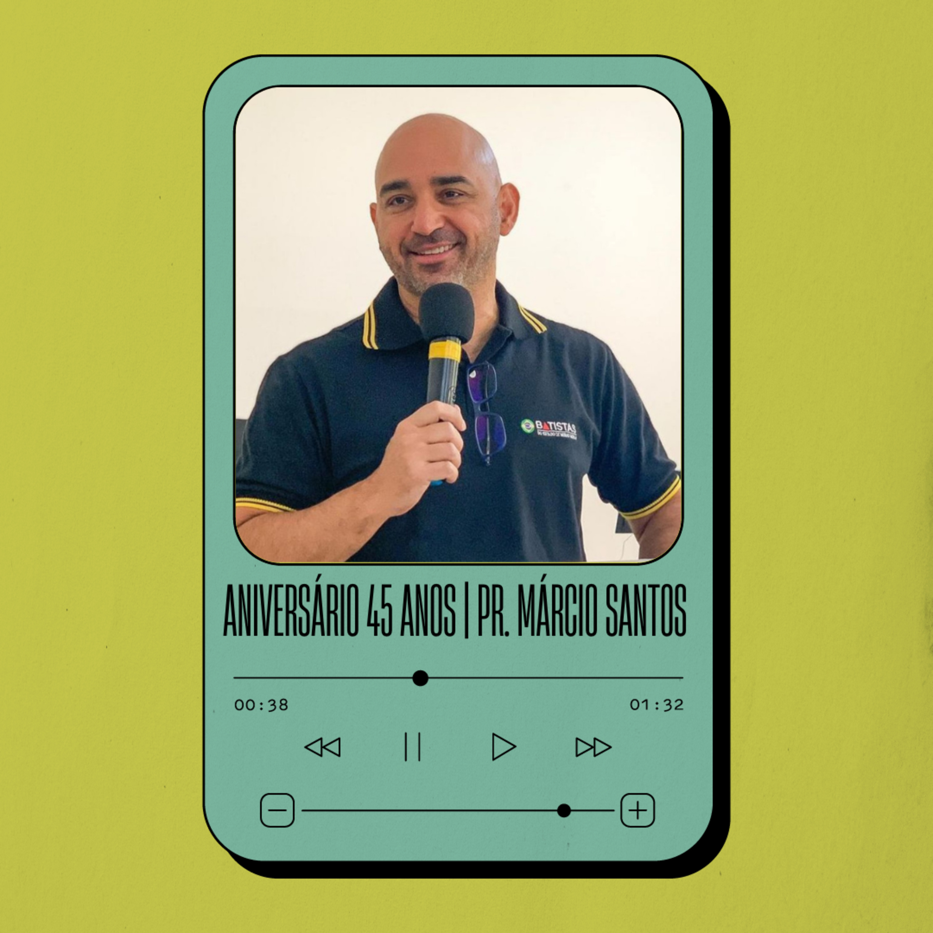 Aniversário 45 anos Igreja Batista Palmeiras | Pr. Márcio Santos episode artwork