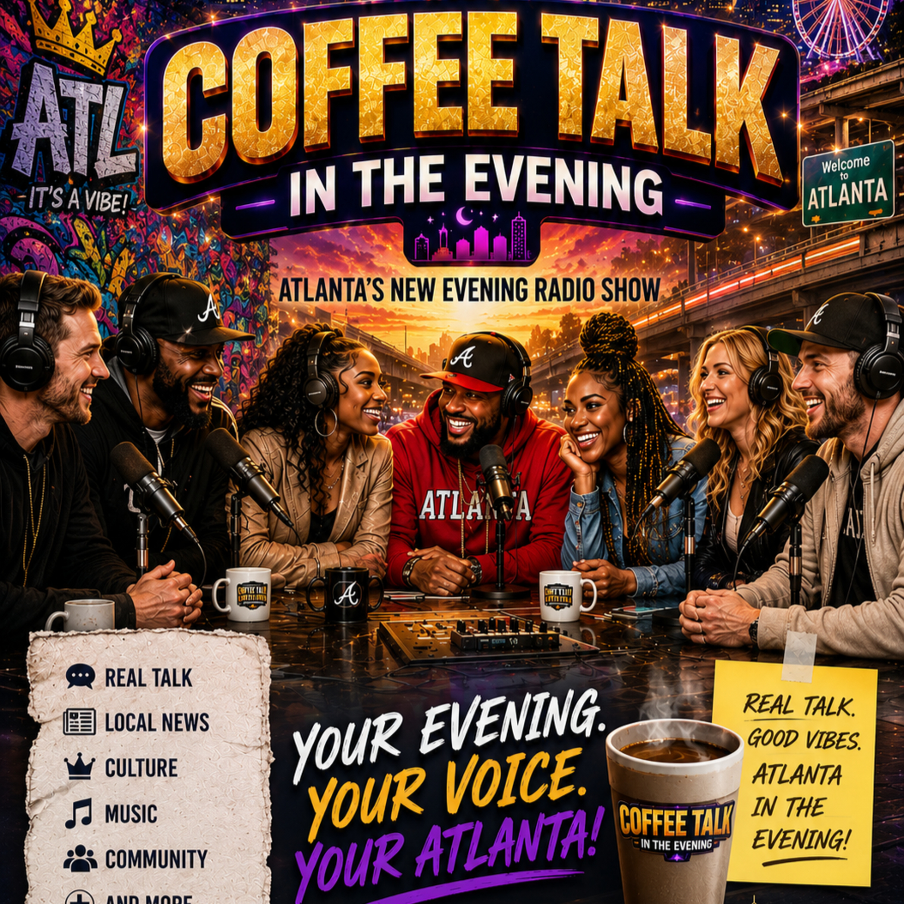  Coffee Talk In The Evening Radio Show—"GTA 6 Unleashed: Hype, Pricing & Beyond" episode artwork