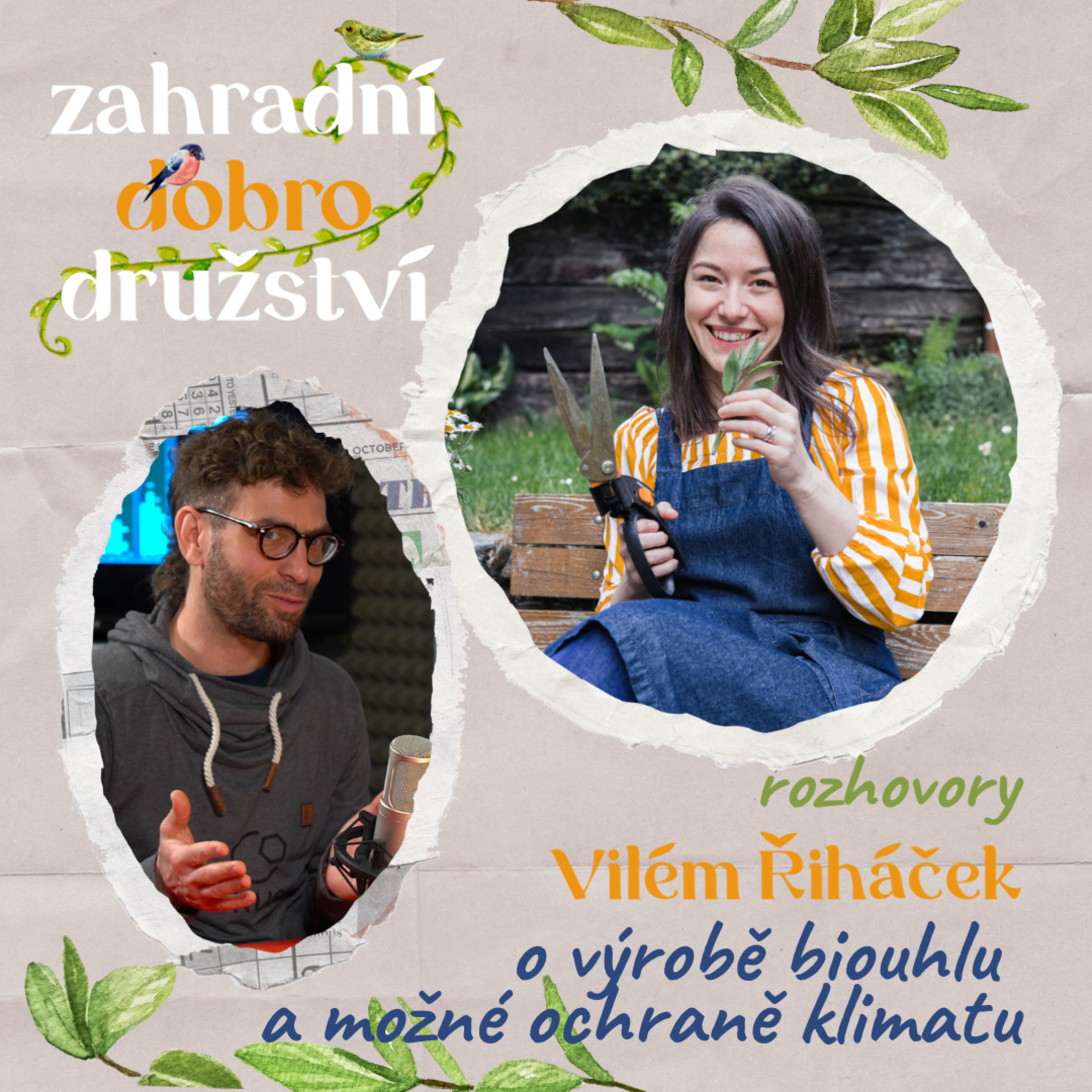 #8 Vilém Řiháček z Cirkusu C – o výrobě biouhlu a možné ochraně klimatu i šetření hnojivy episode artwork