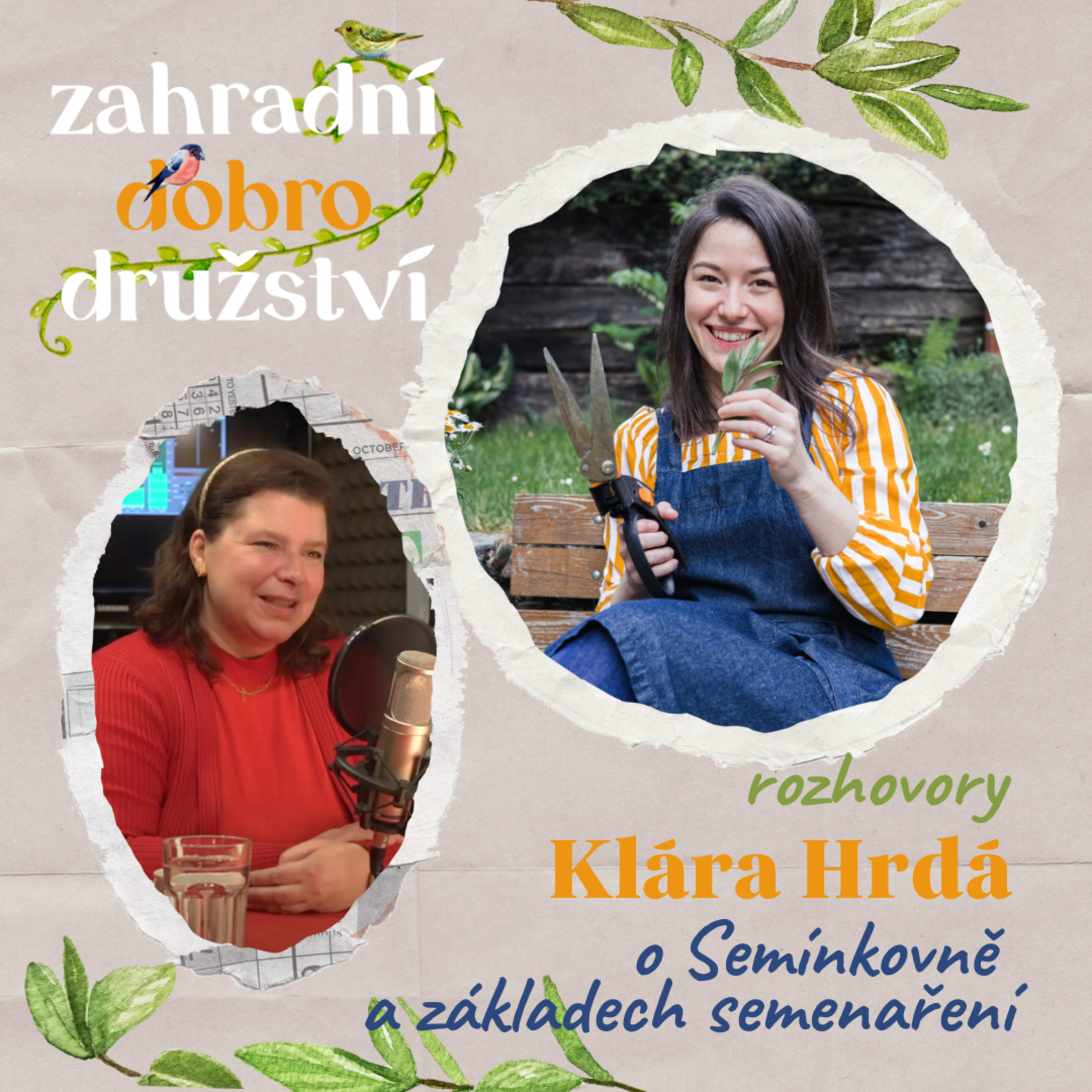 #12 Klára Hrdá – co je to Semínkovna, s jakými semínky začít semenařit a jak na to? episode artwork