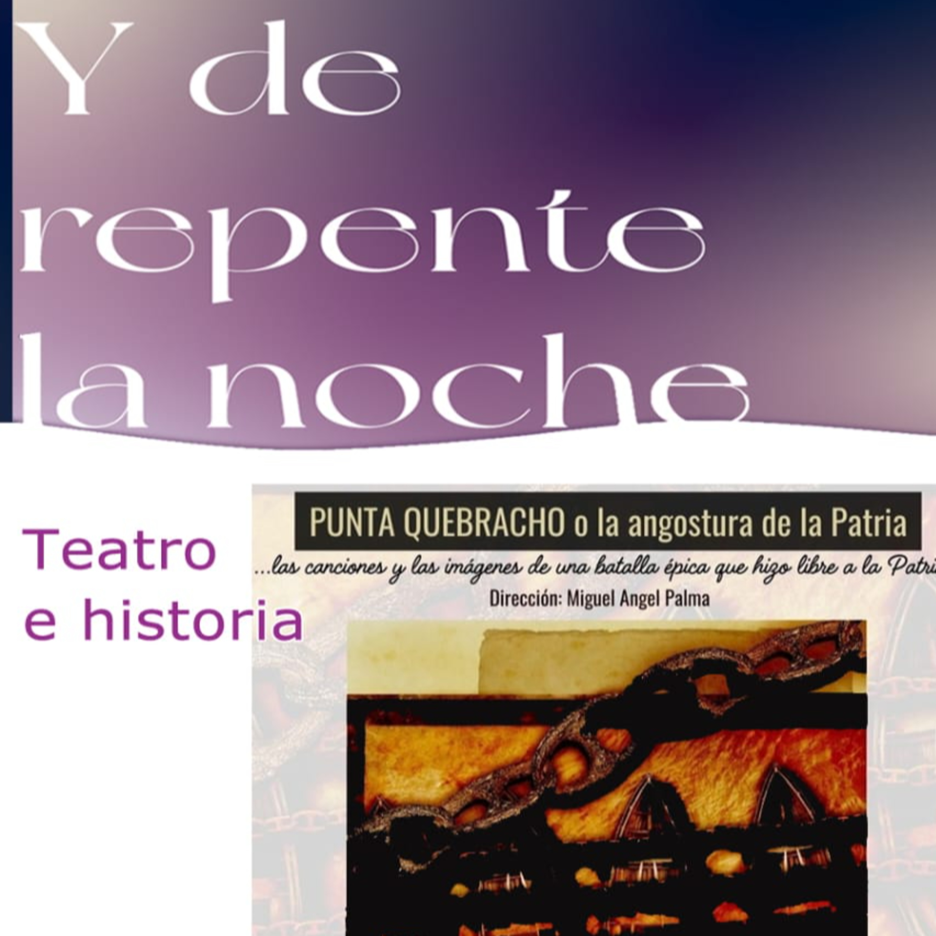 Programa Y de repente la noche- Periodismo Humano