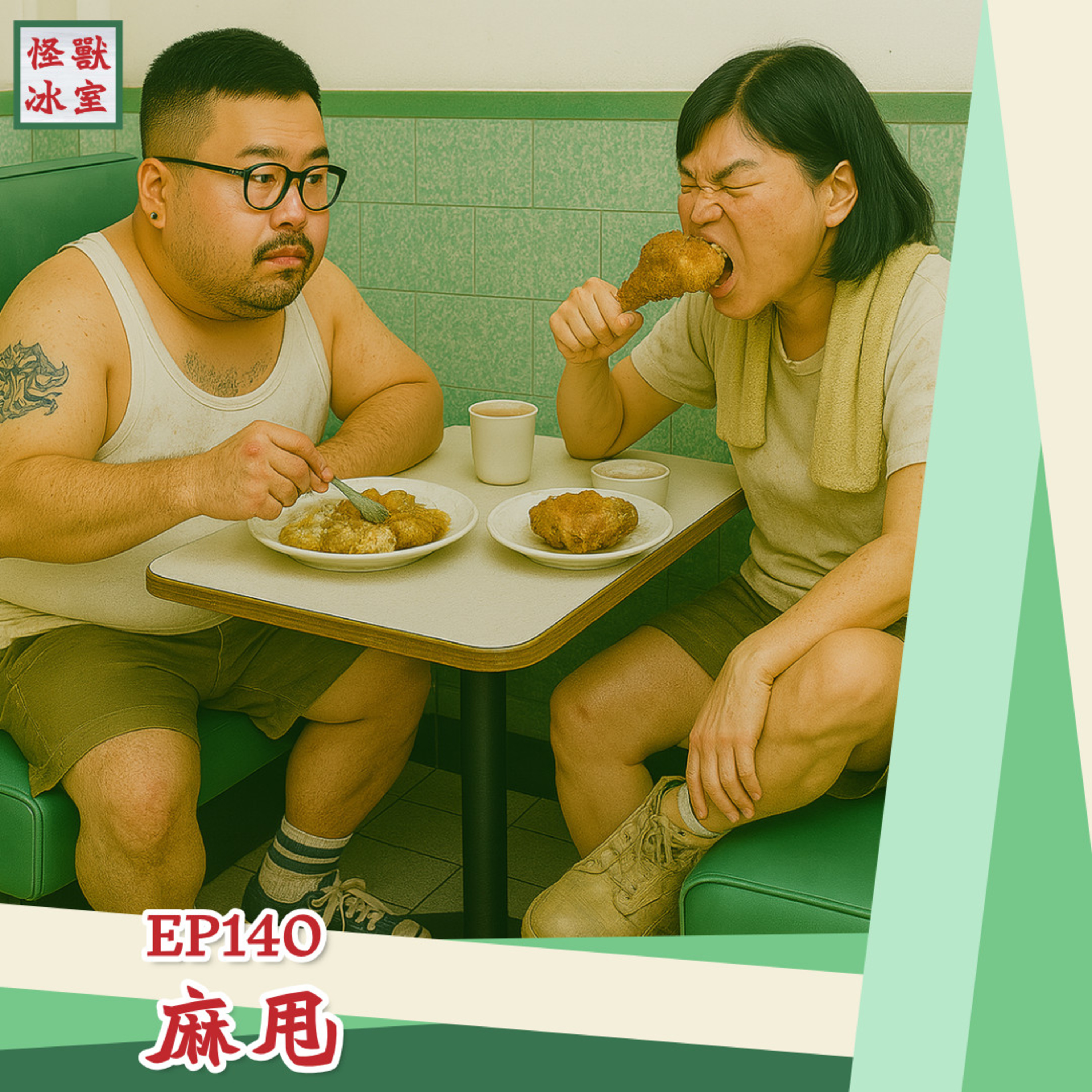 【怪獸冰室】EP140 | 麻甩｜廣東話Podcast｜繁體中文字幕 episode artwork