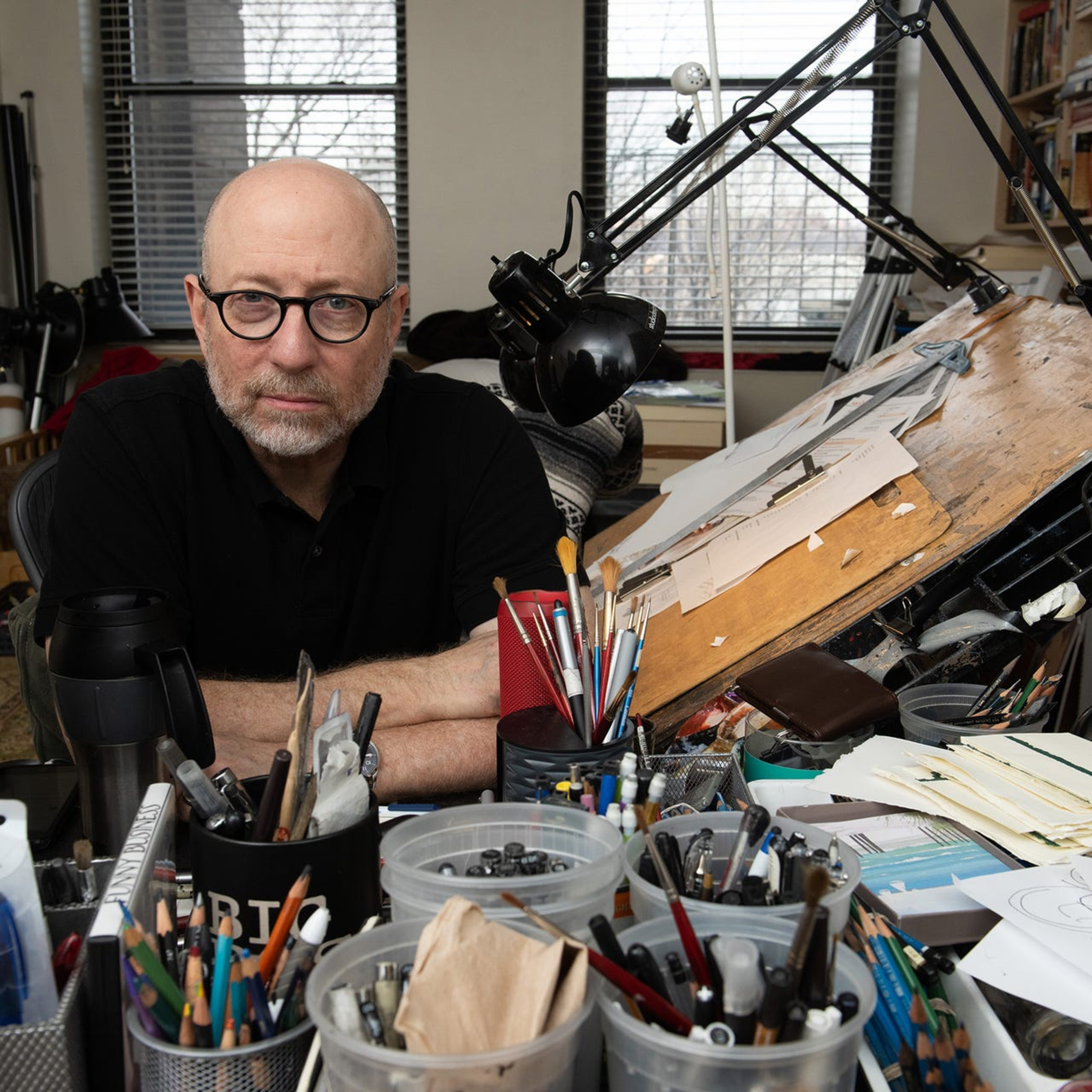 The Pen That Skewers Power: A Conversation with Steve Brodner