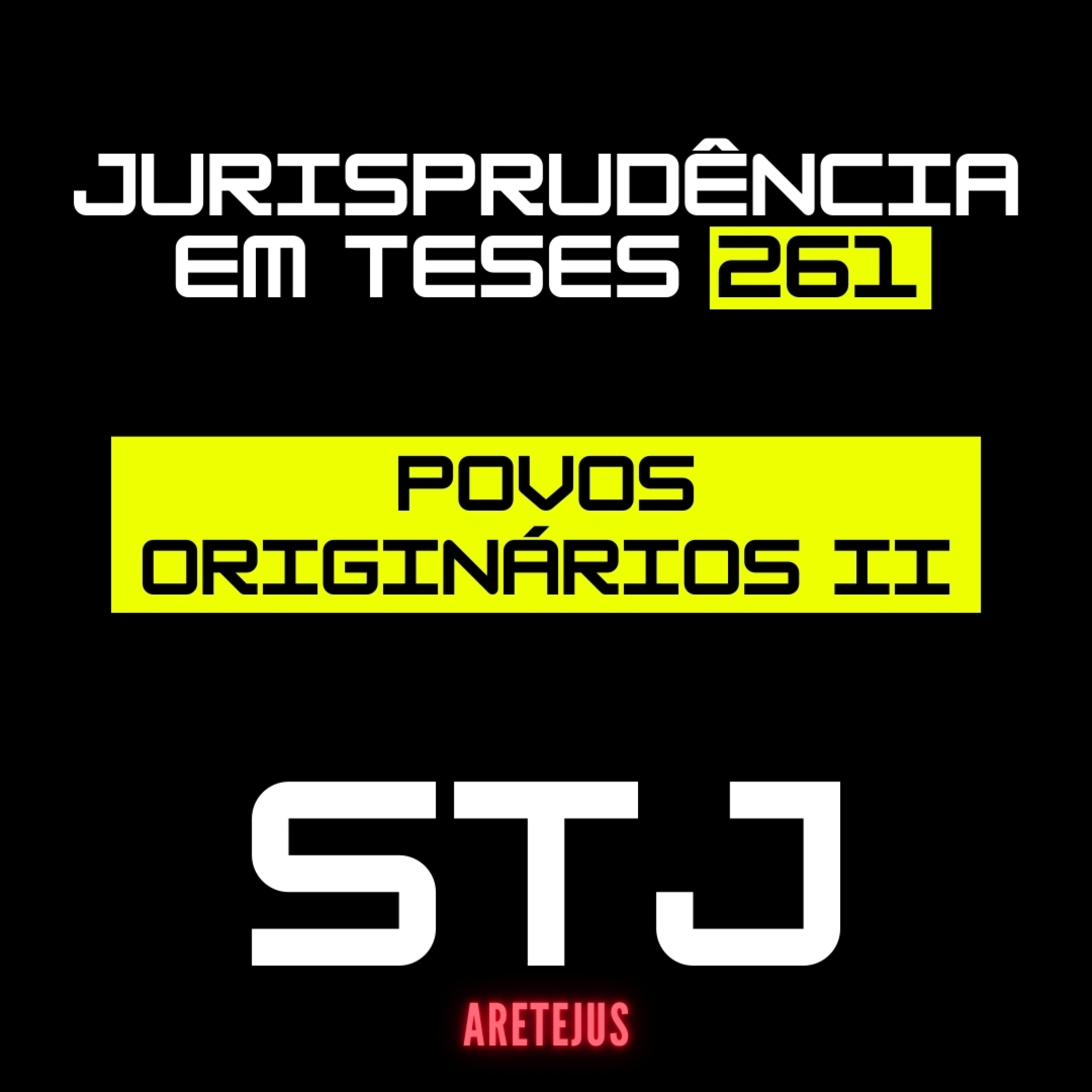 Jurisprudência em Teses 261 Povos Originários II