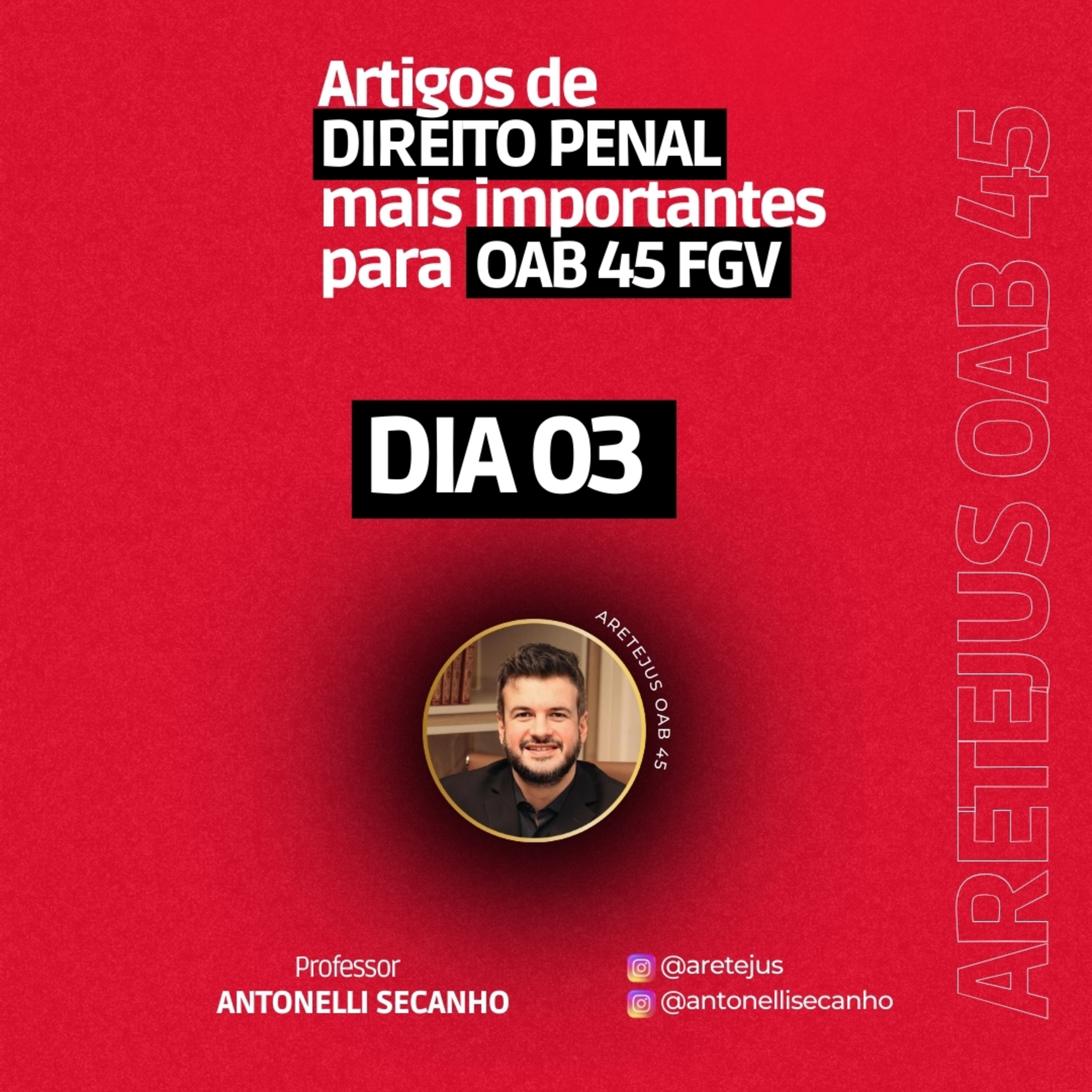 Revisão OAB 45 DIREITO PENAL - DIA 03 Relação de Causalidade #direito #direitopenal #oab45 #oab