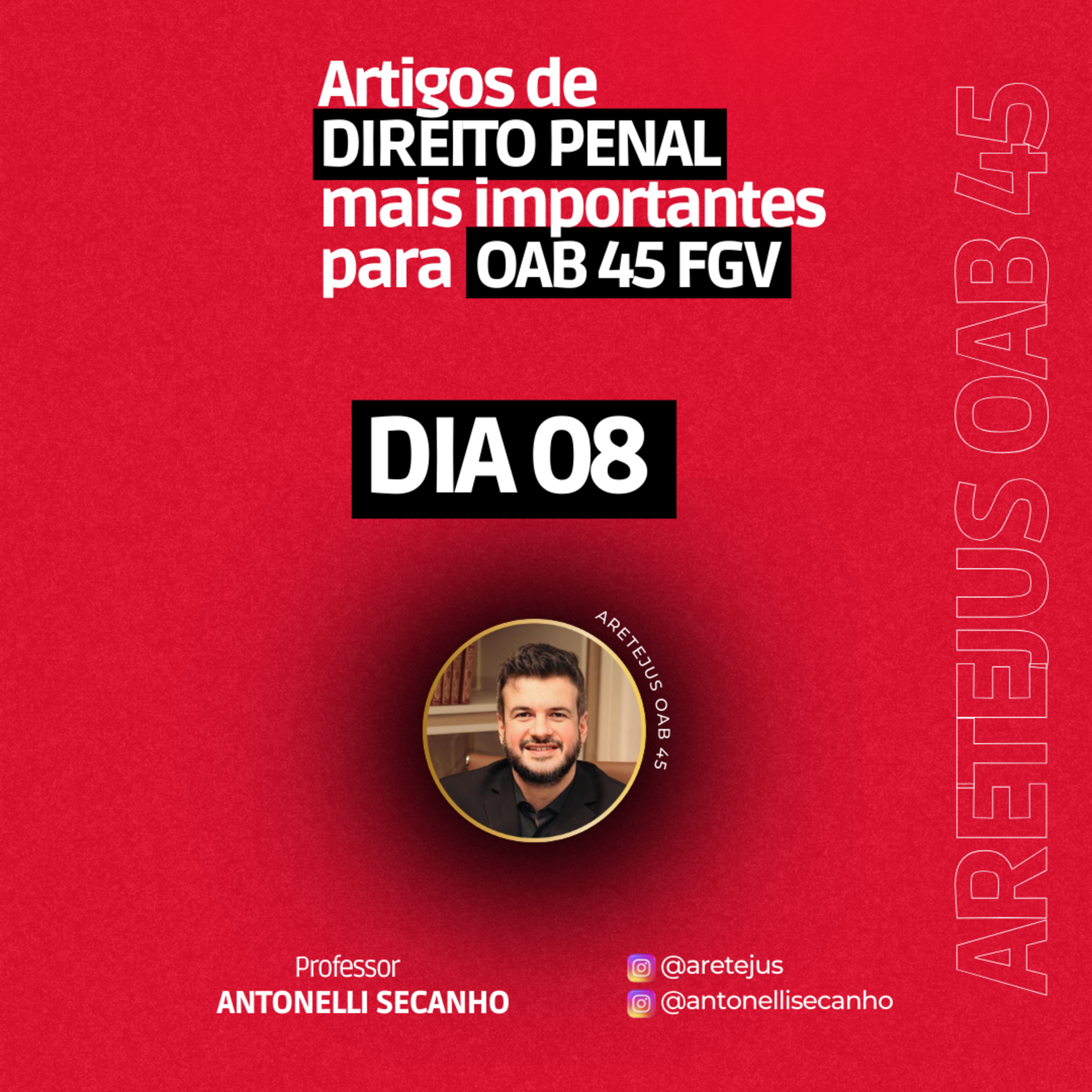 Revisão OAB 45 DIREITO PENAL DIA 08 Erro contra a pessoa x erro na execução #direito #direitopenal #oab45 #oab