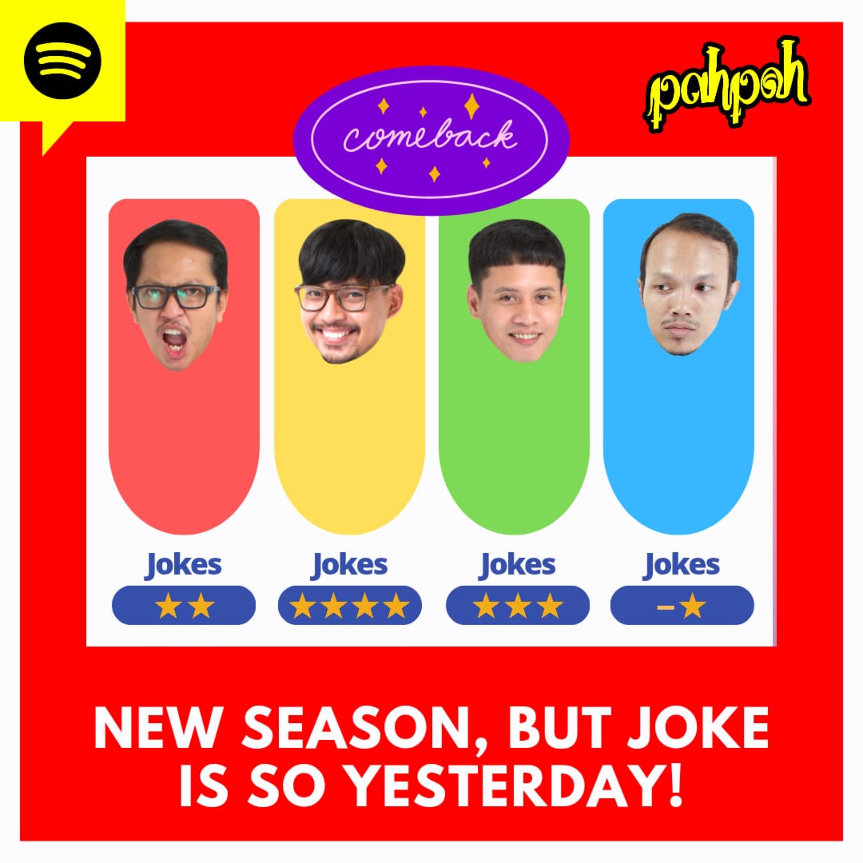 NEW SEASON, BUT THE JOKE IS SO YESTERDAY ALIAS SAMA AJA!!! episode artwork