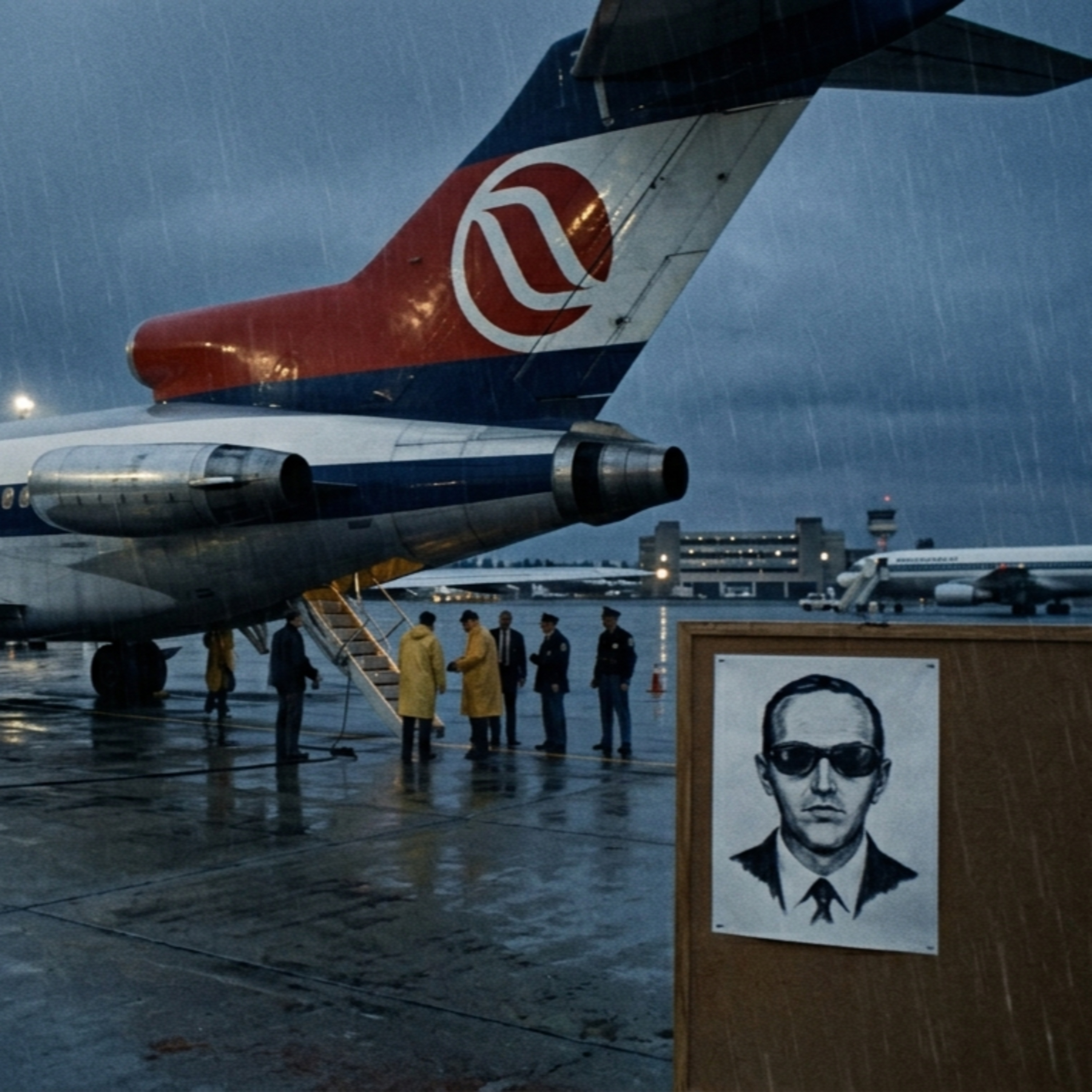 El hombre que cayó del cielo, la leyenda de D.B. Cooper episode artwork