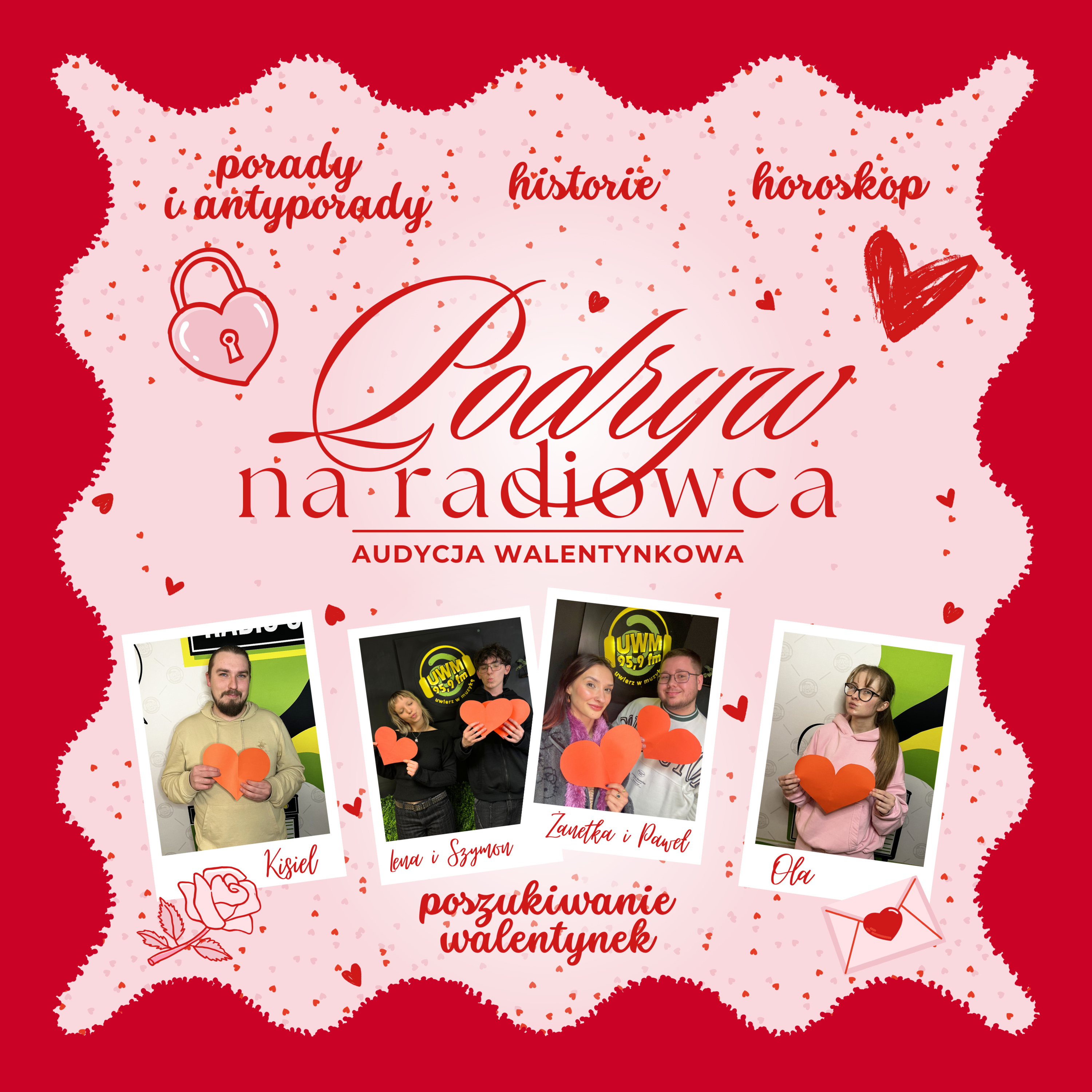 14.02.2026 Podryw na radiowca - Żaneta Kulawczyk, Paweł Obrycki, Lena Grześ i Szymon Gajewski episode artwork